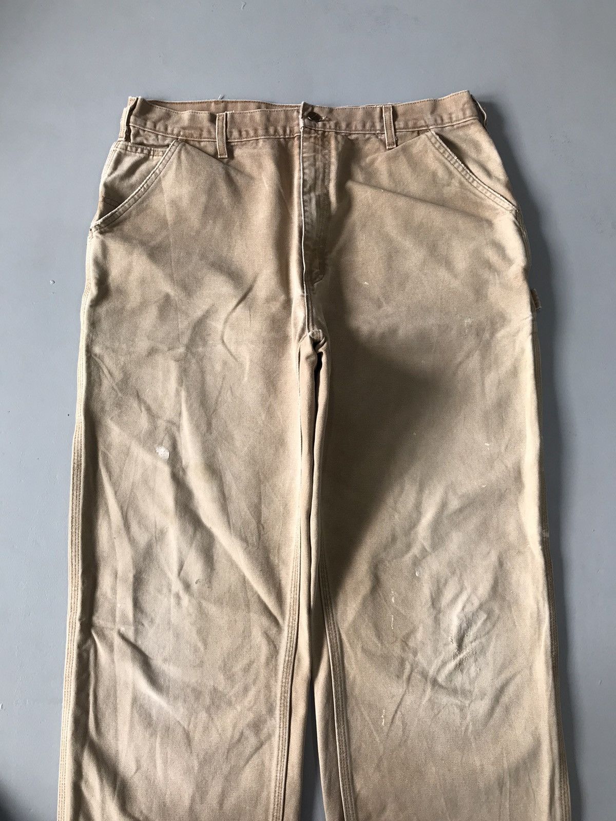 Carhartt Vintage Carhartt B11 BRN carpenter workwear denim Size US 40 / EU 56 - 5 Thumbnail