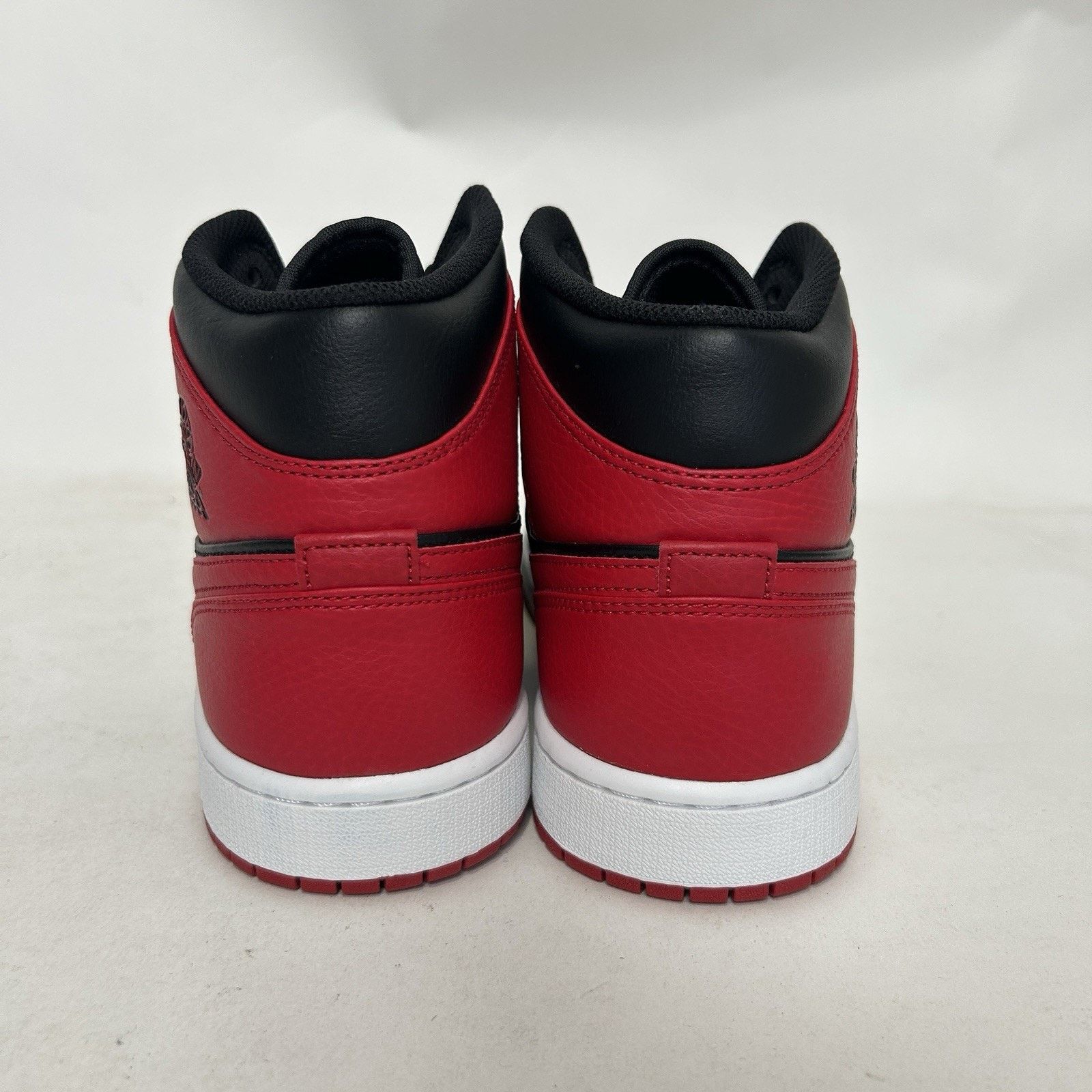 Jordan Brand Nike Air Jordan 1 Mid Retro “Banned/Black Red White” Size US 11 / EU 44 - 3 Thumbnail