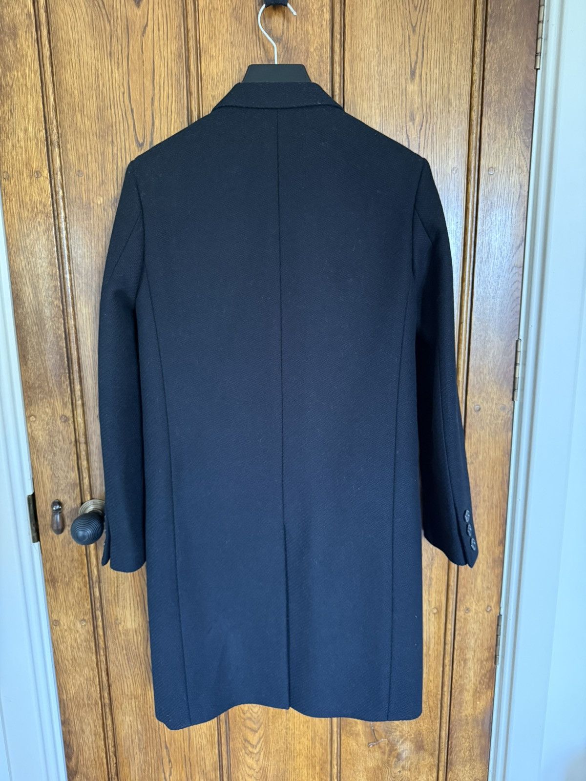 Saint Laurent Paris FW17 Saint Laurent Chesterfield black wool jacket coat Size US XS / EU 42 / 0 - 15 Thumbnail