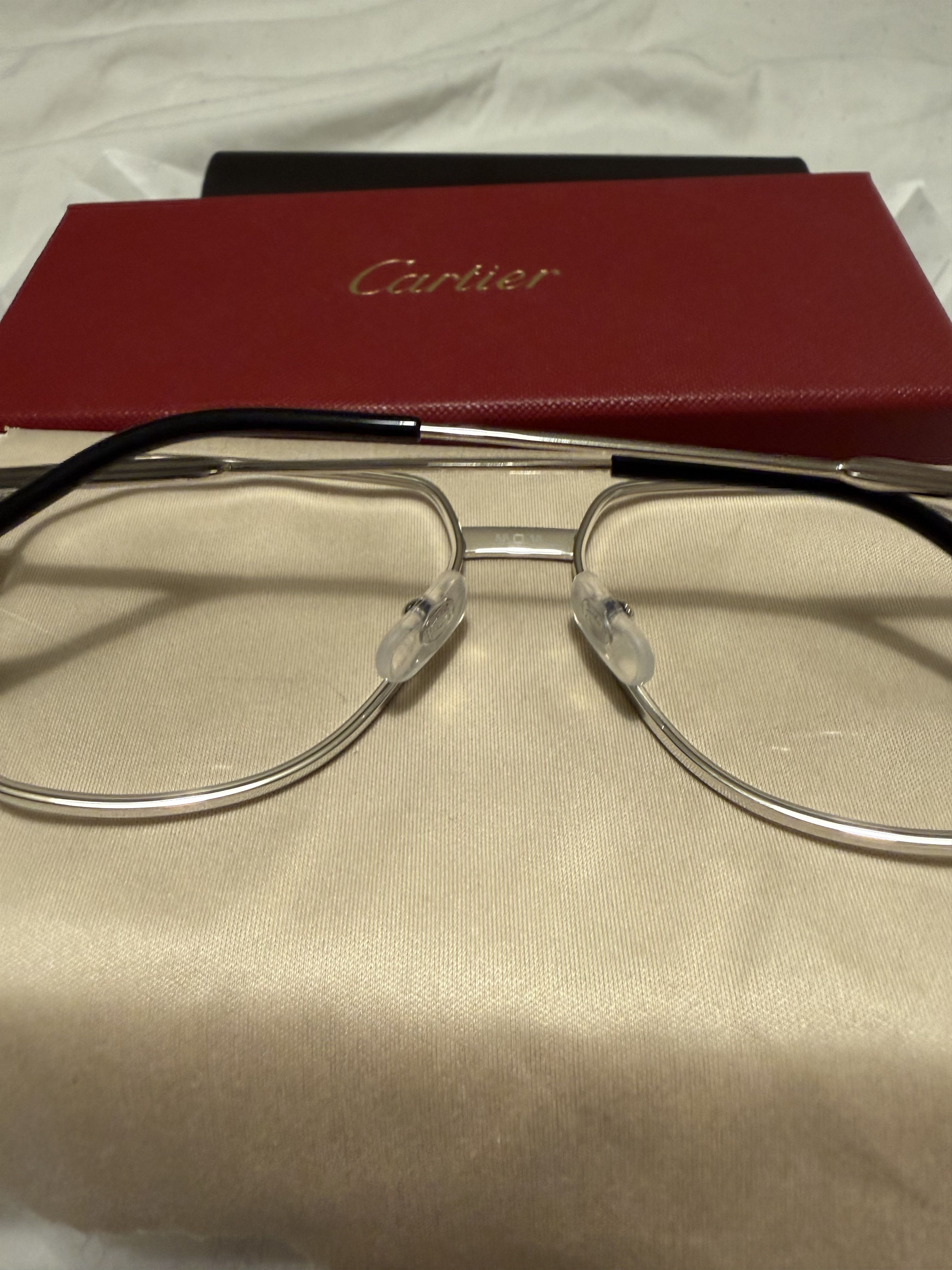 Cartier CARTIER PILOT FRAME GLASSES Size ONE SIZE - 5 Thumbnail