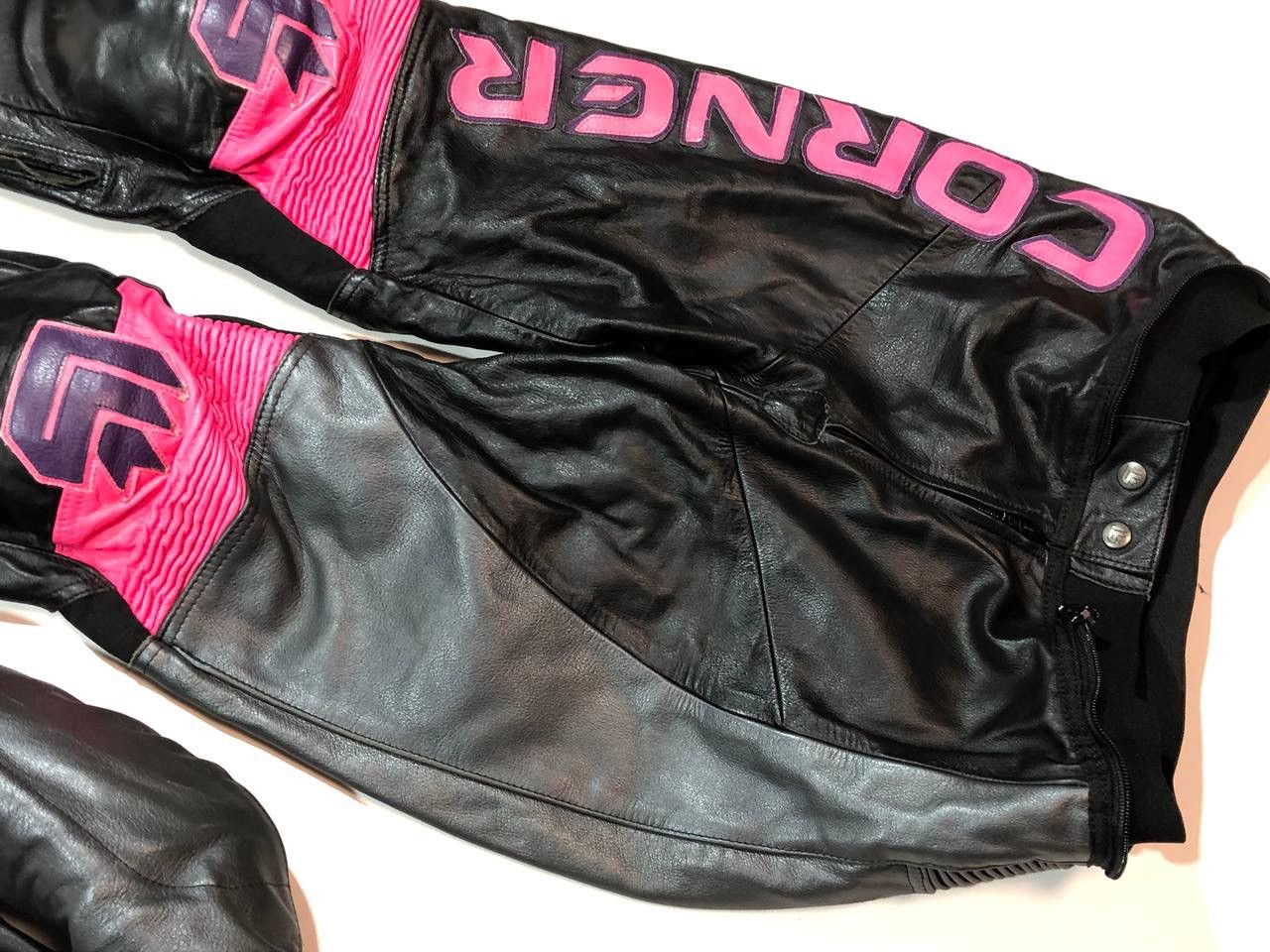 Other Corner Leather Suit Moto Racing Jacket PantsVintage Size US S / EU 44-46 / 1 - 11 Thumbnail