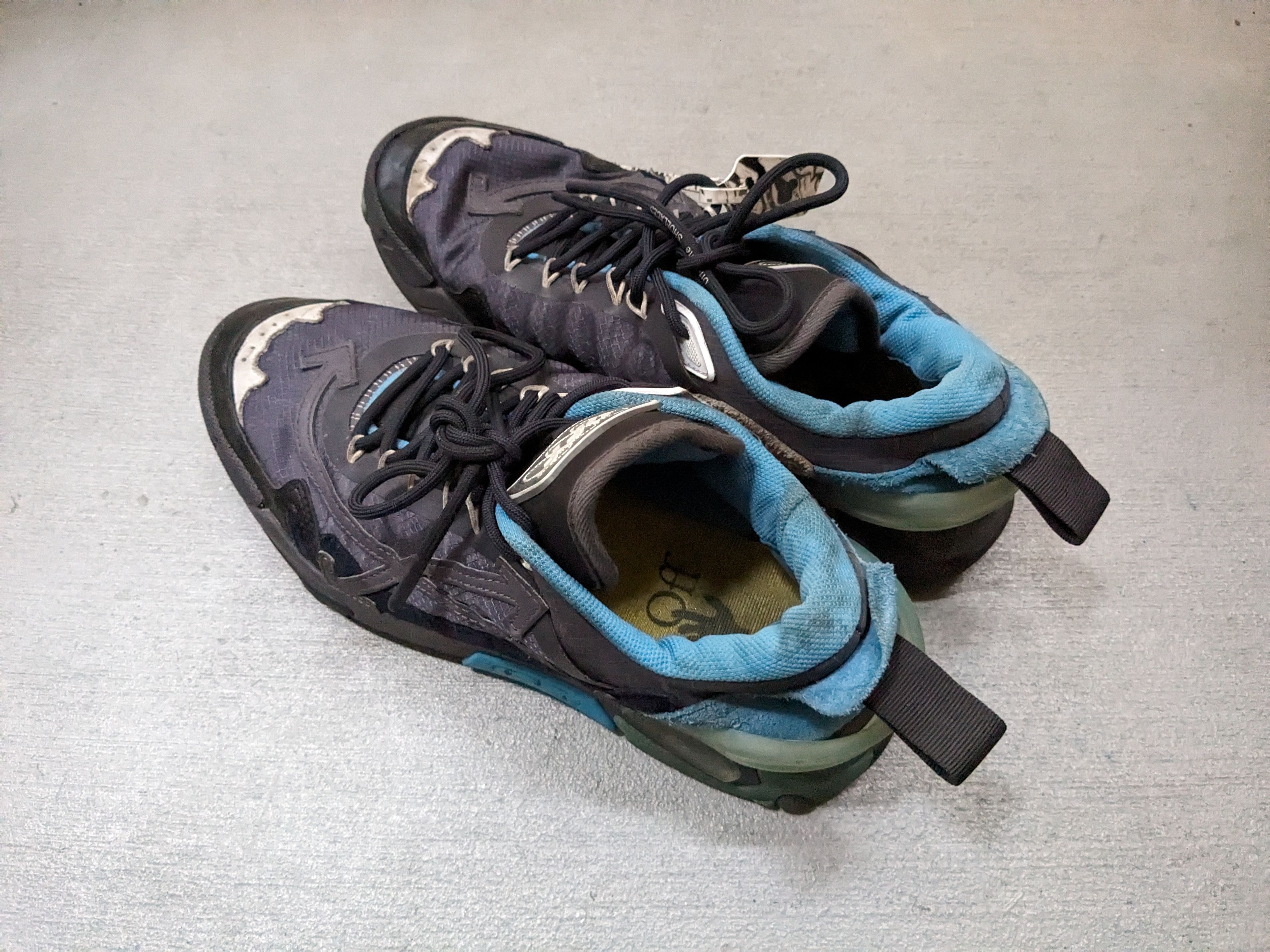 Off-White Off-White Odsy-2000 Sneakers Gray Blue Size 12 45 Size US 12 / EU 45 - 17 Thumbnail