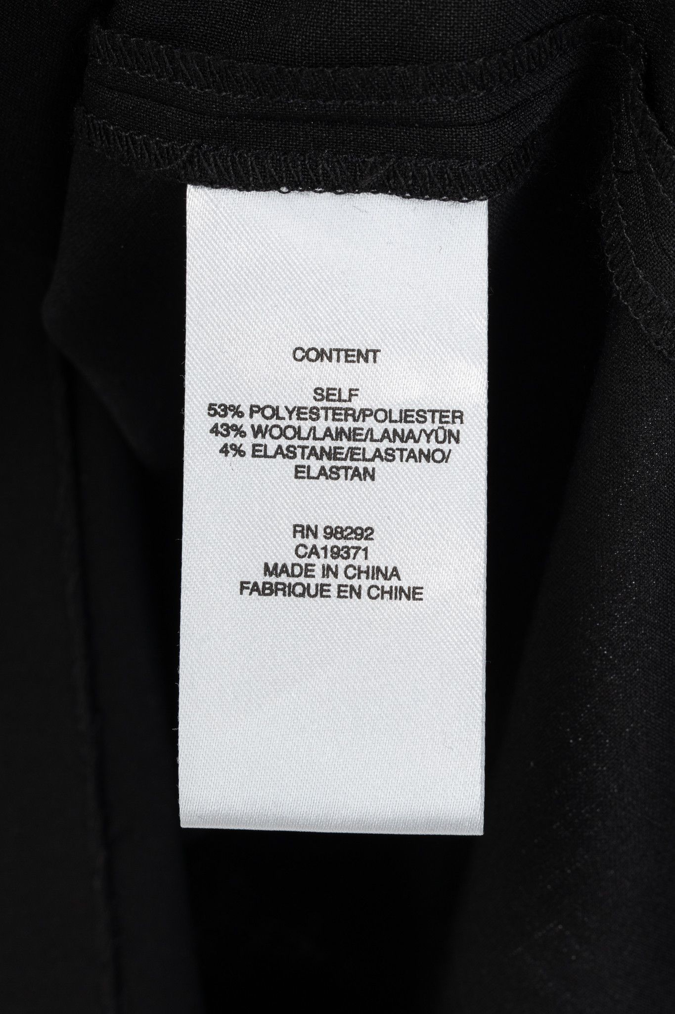Tibi Tibi Black Tropical Wool Wrap Trouser Skirt Size 27" / US 4 / IT 40 - 9 Thumbnail
