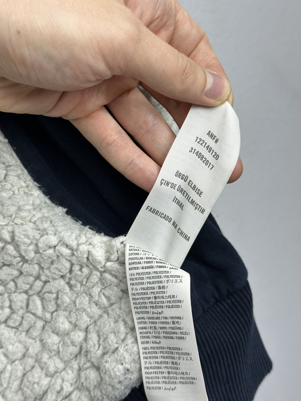If Six Was Nine Vintage Abercrombie & Fitch Y2K Real Fur Hoodie Archival Size US L / EU 52-54 / 3 - 13 Thumbnail