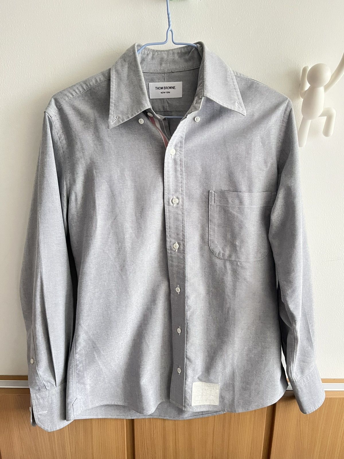Thom Browne Thom Browne Long Sleeve Shirt Size US S / EU 44-46 / 1 - 1 Thumbnail