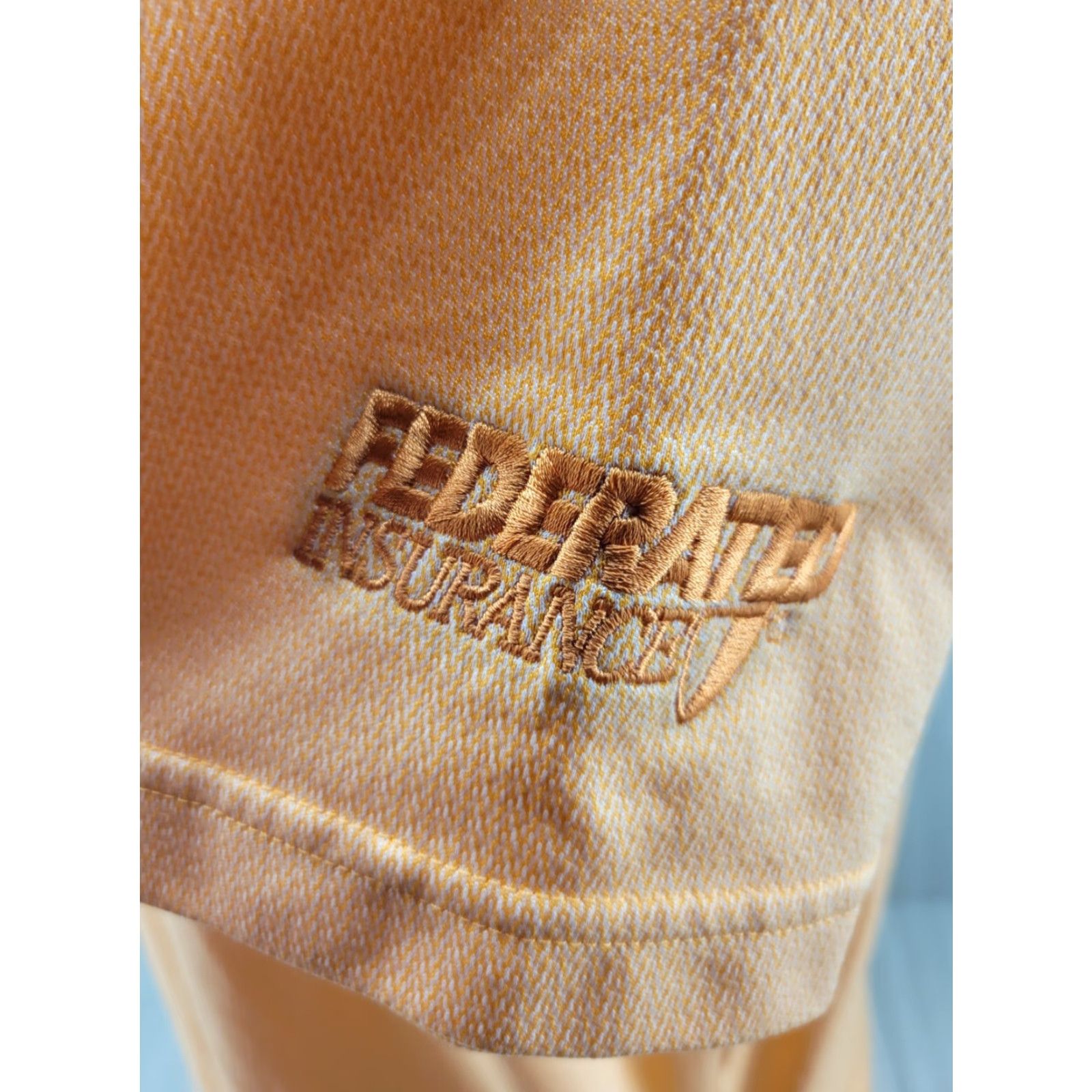 Footjoy FootJoy Polo Shirt Mens 2XL Peach Check Golf Size US XXL / EU 58 / 5 - 2 Thumbnail