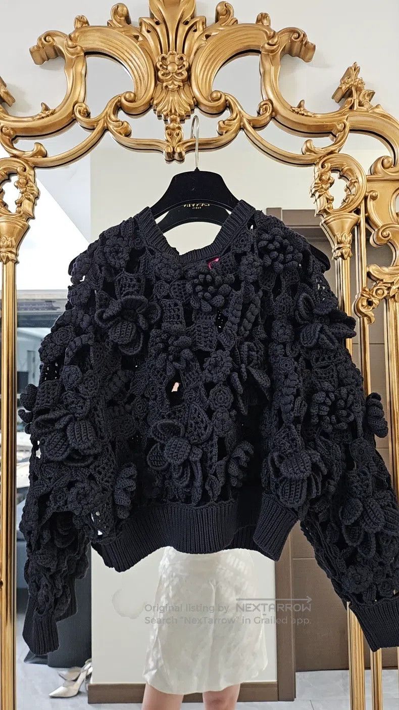 Valentino Valentino Heavy knitted tops Size M / US 6-8 / IT 42-44 - 3 Thumbnail