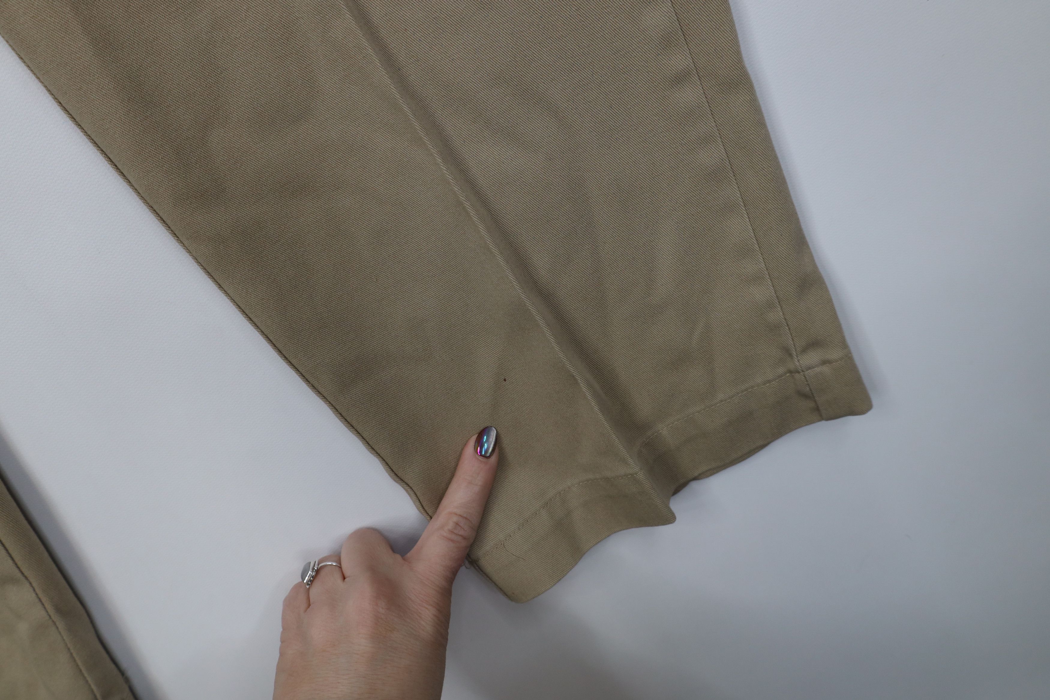 Dickies Vintage 70s Dickies Wide Leg Twill Pants Workwear Beige USA Size US 34 / EU 50 - 5 Thumbnail