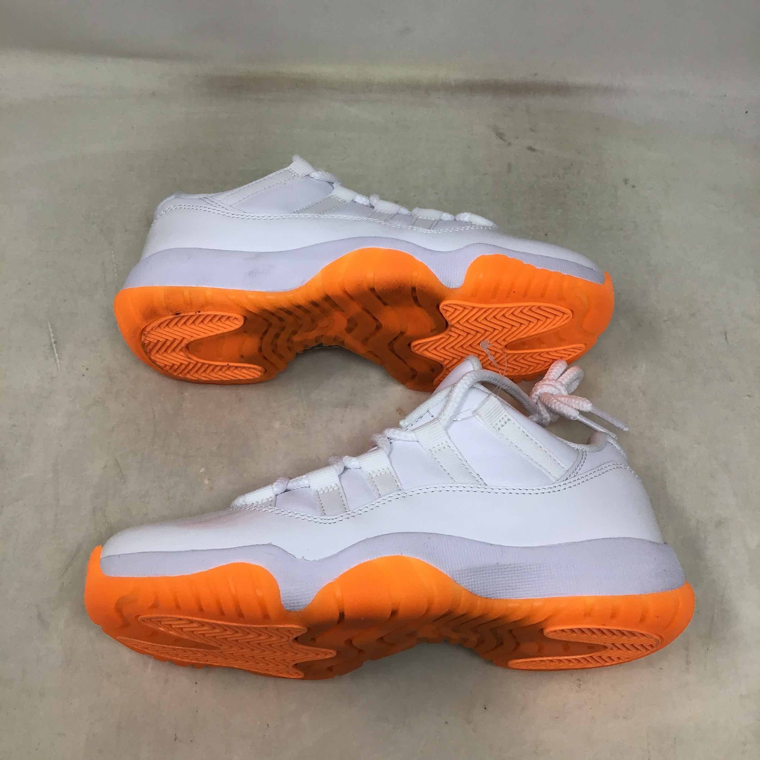 Citrus White And Orange Low Top 11s HOT Retro 11 Low Bright Citrus
