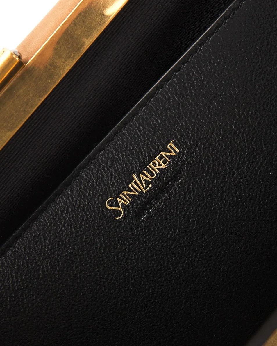 Saint Laurent Paris o1w1db10526 807822 Size: OS / Large Clutch in Natural Size ONE SIZE - 6 Thumbnail
