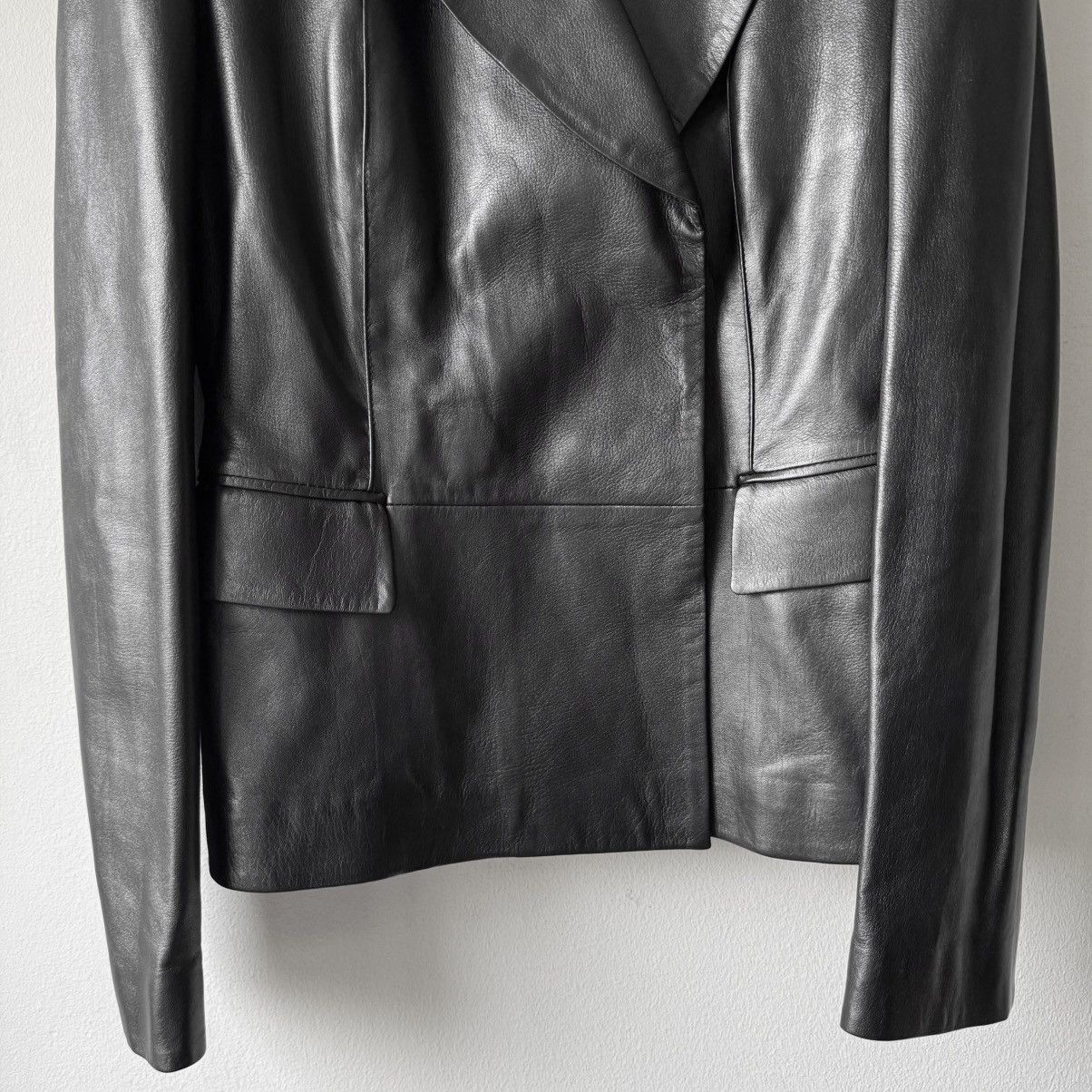 Gucci Gucci By Tom Ford FW1997 Black Leather Blazer Size M / US 6-8 / IT 42-44 - 3 Thumbnail