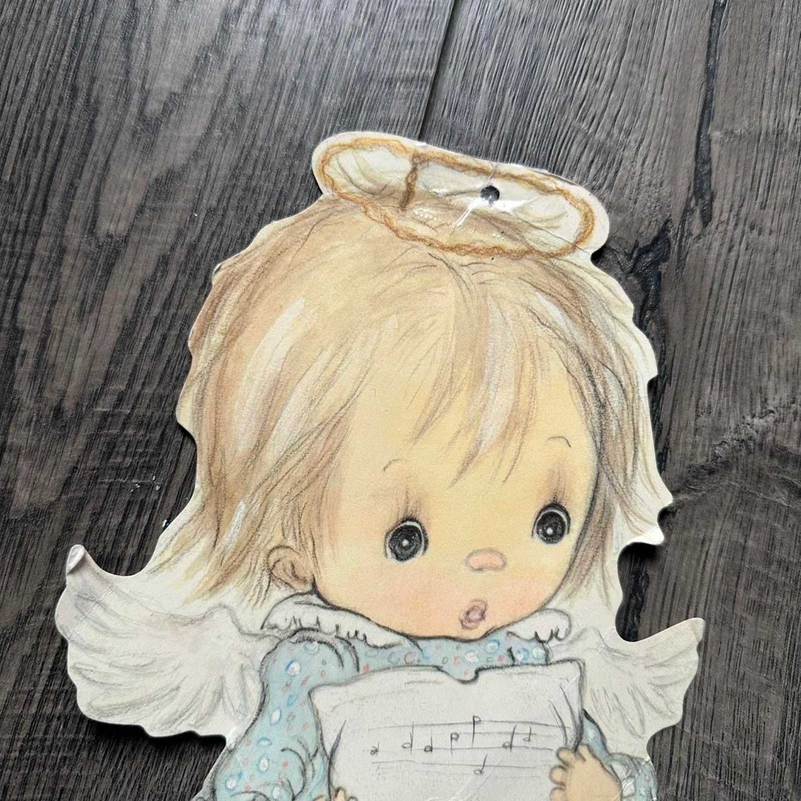 Vintage Vintage 70s Hallmark Bestsey Clark Angel Decor Poster Print Size ONE SIZE - 5 Thumbnail