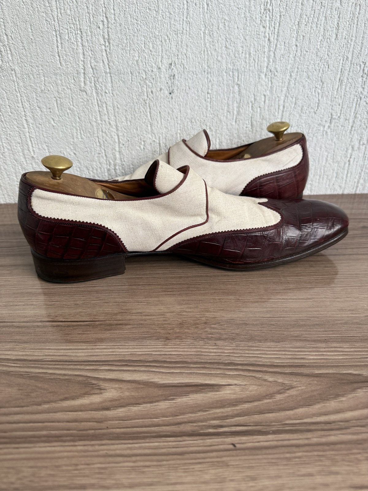Gucci Exotic crocodile spectator by Tom ford Size US 11 / EU 44 - 9 Thumbnail