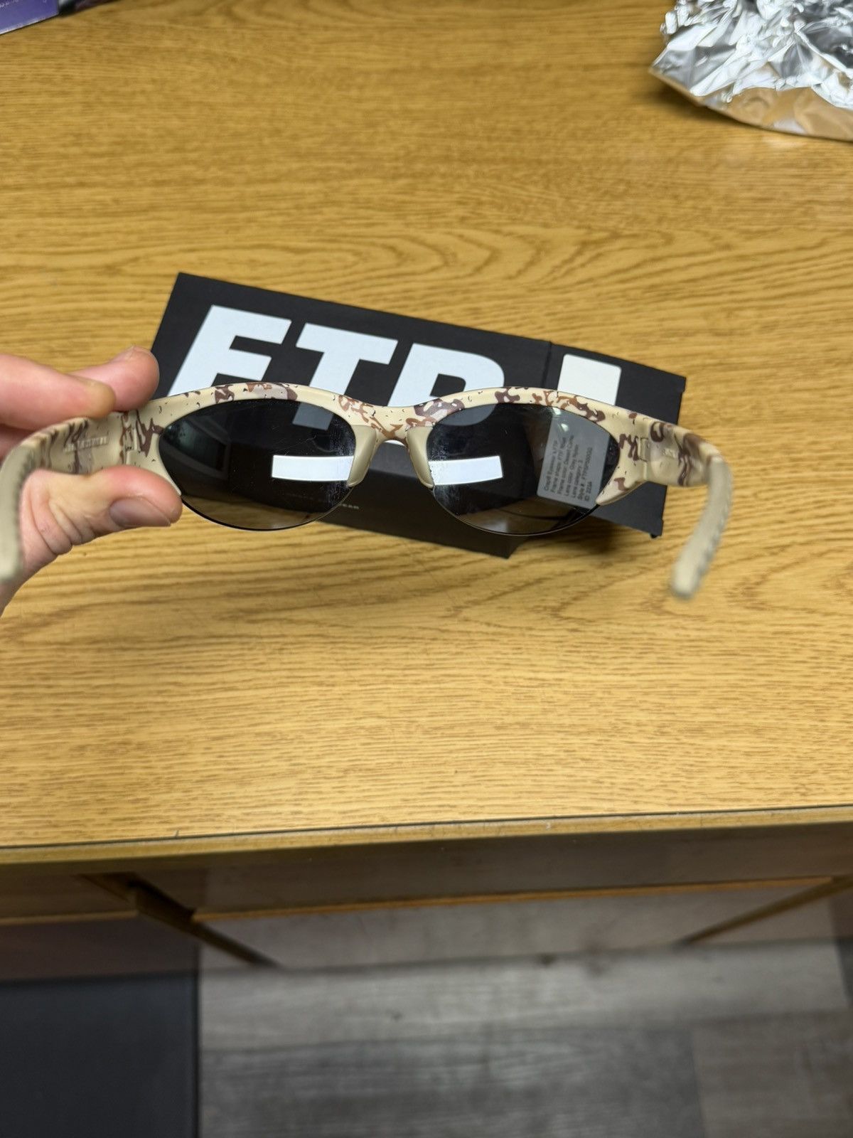 Fuck The Population FTP x Crap Eyewear - Desert Camo - FTP Sport Size ONE SIZE - 9 Thumbnail