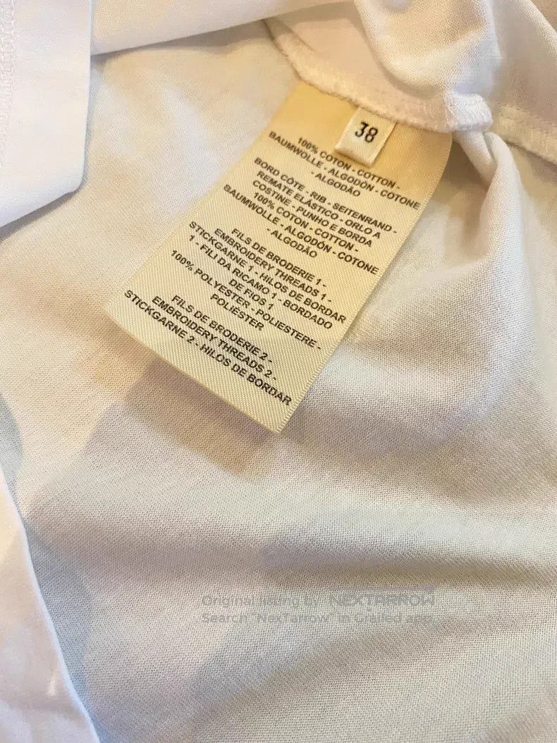 Hermes Hermes Embroidered T-shirt short sleeve top Size XS / US 0-2 / IT 36-38 - 6 Thumbnail