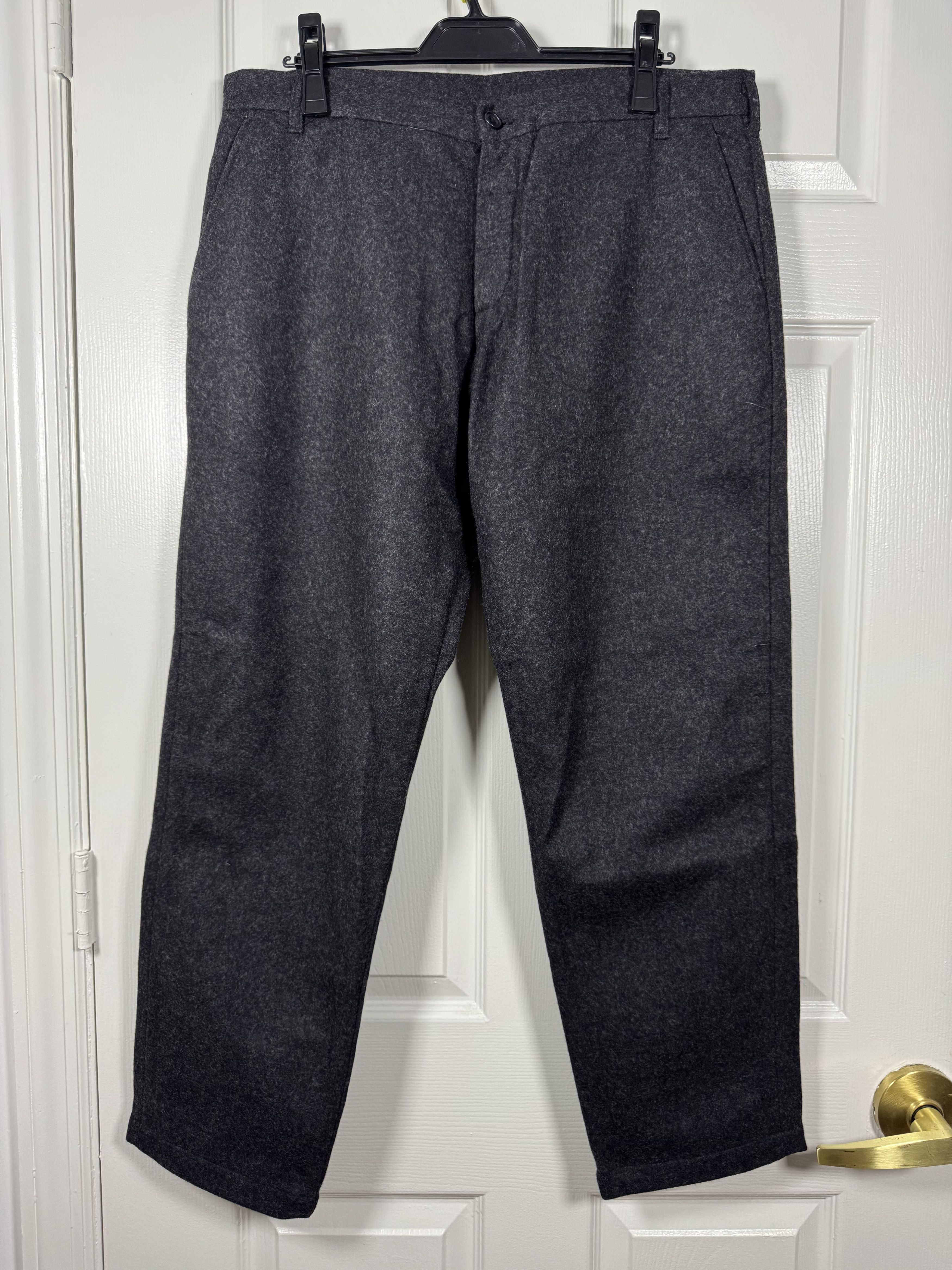 CHCM C'H'C'M' Made in Japan Wool Pant Charcoal XL Size US 36 / EU 52 - 1 Thumbnail