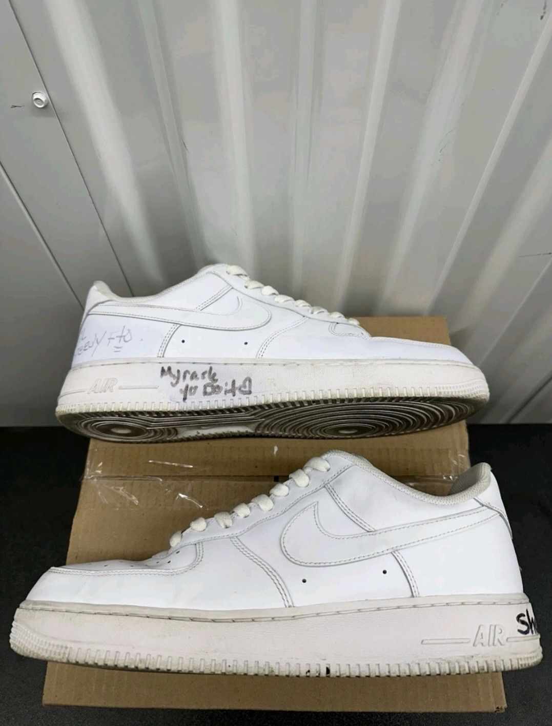 Nike Nike Air Force 1 07 Triple White CW2288111 Size 11.5 Men Size US 11.5 / EU 44-45 - 3 Thumbnail