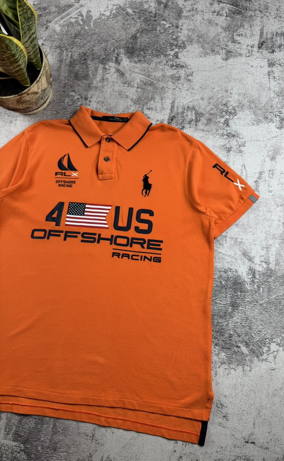 RLX Ralph Lauren RLX Ralph Lauren USA Racing American Chief Keef Polo T Shirt Size US XL / EU 56 / 4 - 4 Thumbnail