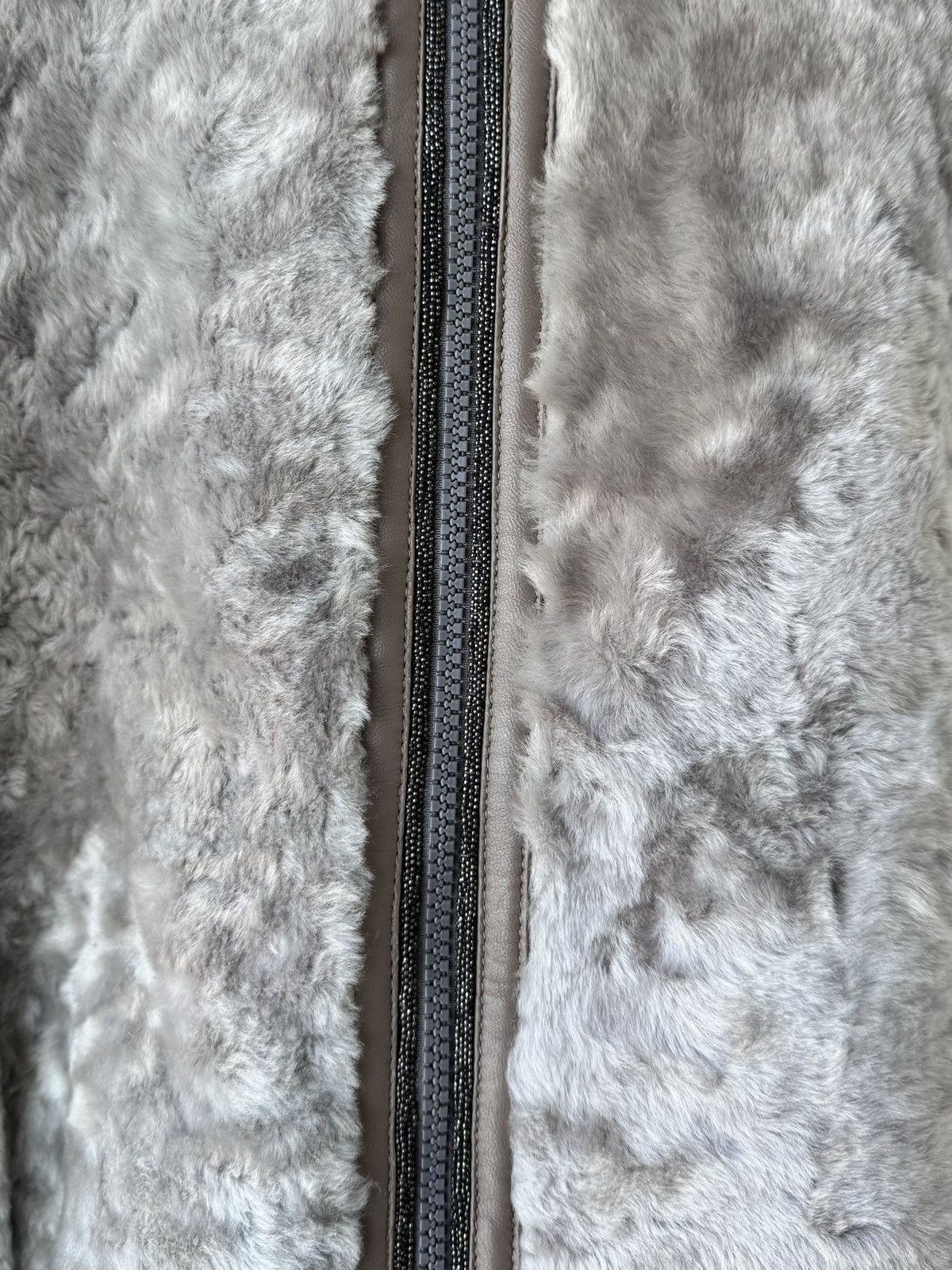 Brunello Cucinelli Double- sided leather sheepskin coat Brunello Cucinelli Size XS / US 0-2 / IT 36-38 - 9 Thumbnail