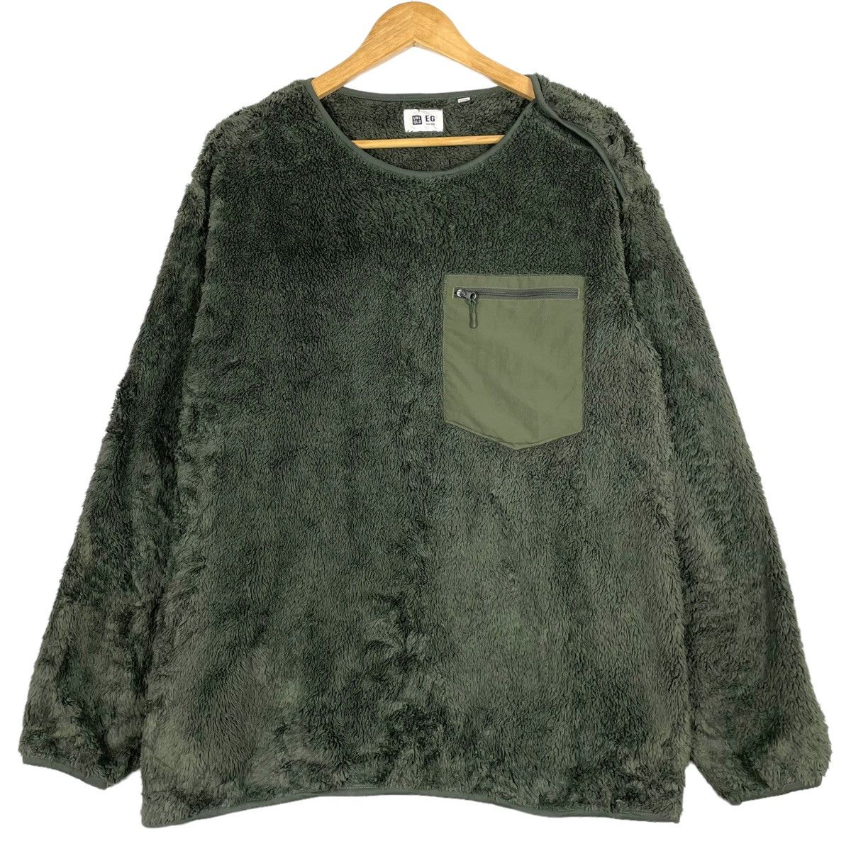 Engineered Garments × Japanese Brand 💥ENGINEERED GARMENT FLEECE CREWNECK PULLOVER SWEATER Size US L / EU 52-54 / 3 - 1 Thumbnail