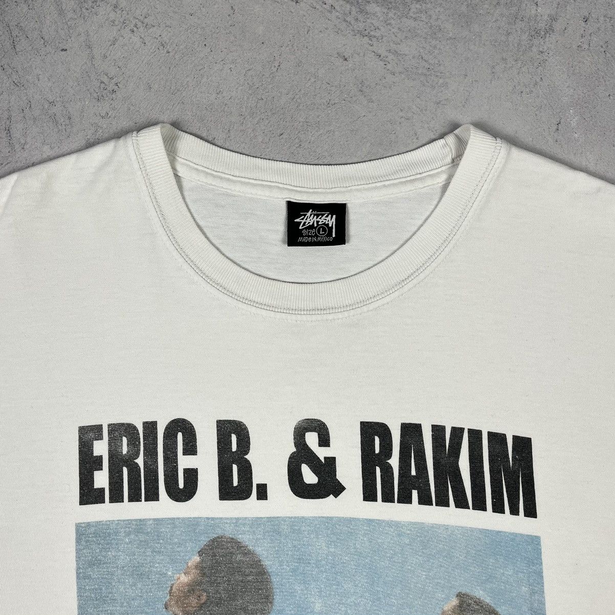 Stussy Stussy Eric B. & Rakim follow the leader big logo tee Size US L / EU 52-54 / 3 - 3 Thumbnail