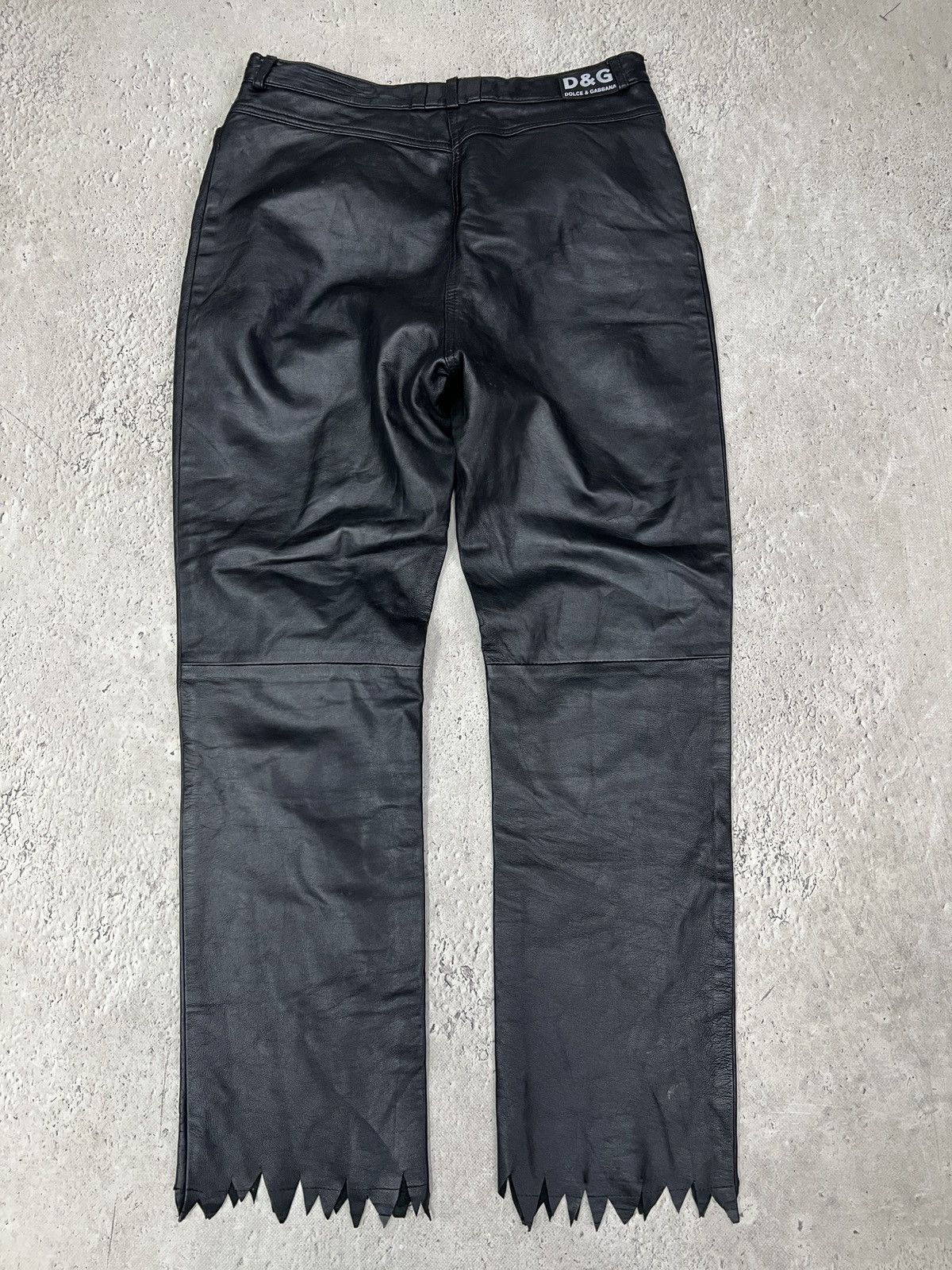 Dolce & Gabbana Dolce Gabbana leather moto archive 2000s pants y2k Size US 32 / EU 48 - 5 Thumbnail