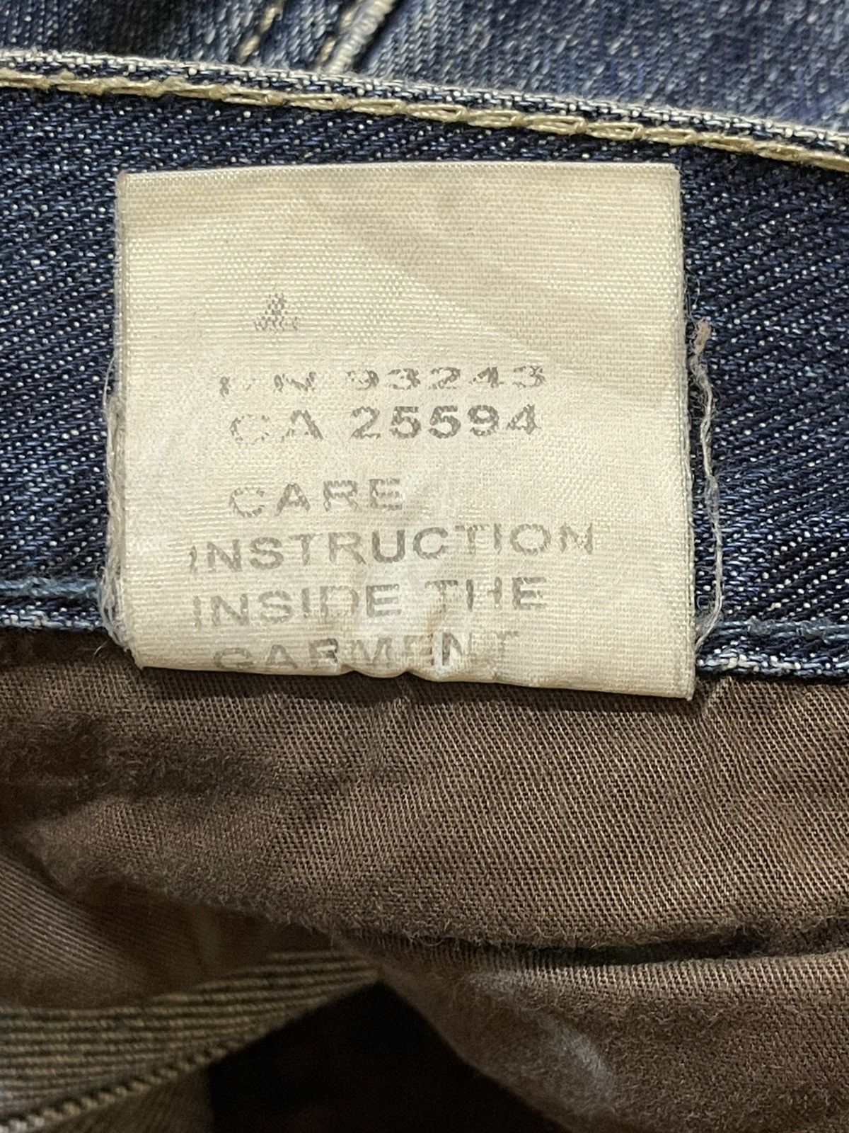 Diesel Vintage Diesel Industry Blue Faded Wash Style Loose Jeans Size US 34 / EU 50 - 10 Thumbnail
