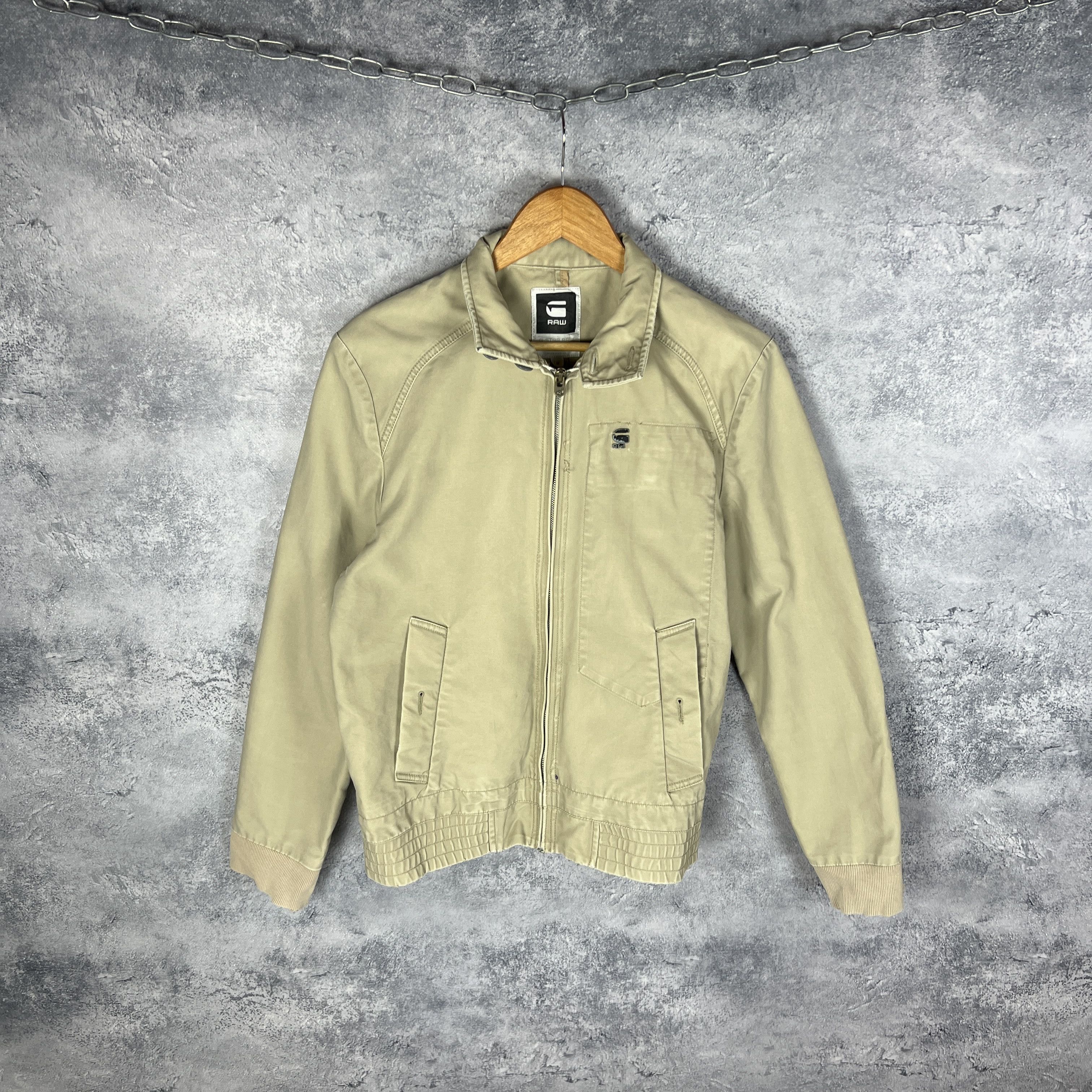G-Star G Star Raw Jacket Men's Size M Beige Long Sleeve Size US M / EU 48-50 / 2 - 1 Thumbnail