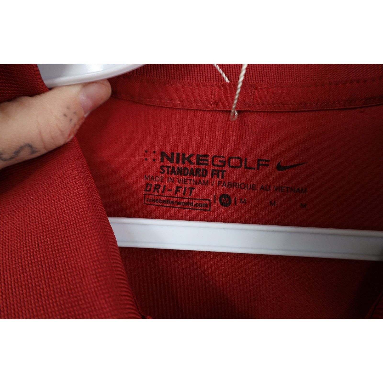 Nike New Nike Golf Travis Scott Mini Swoosh Knit Golf Polo Size US M / EU 48-50 / 2 - 8 Thumbnail