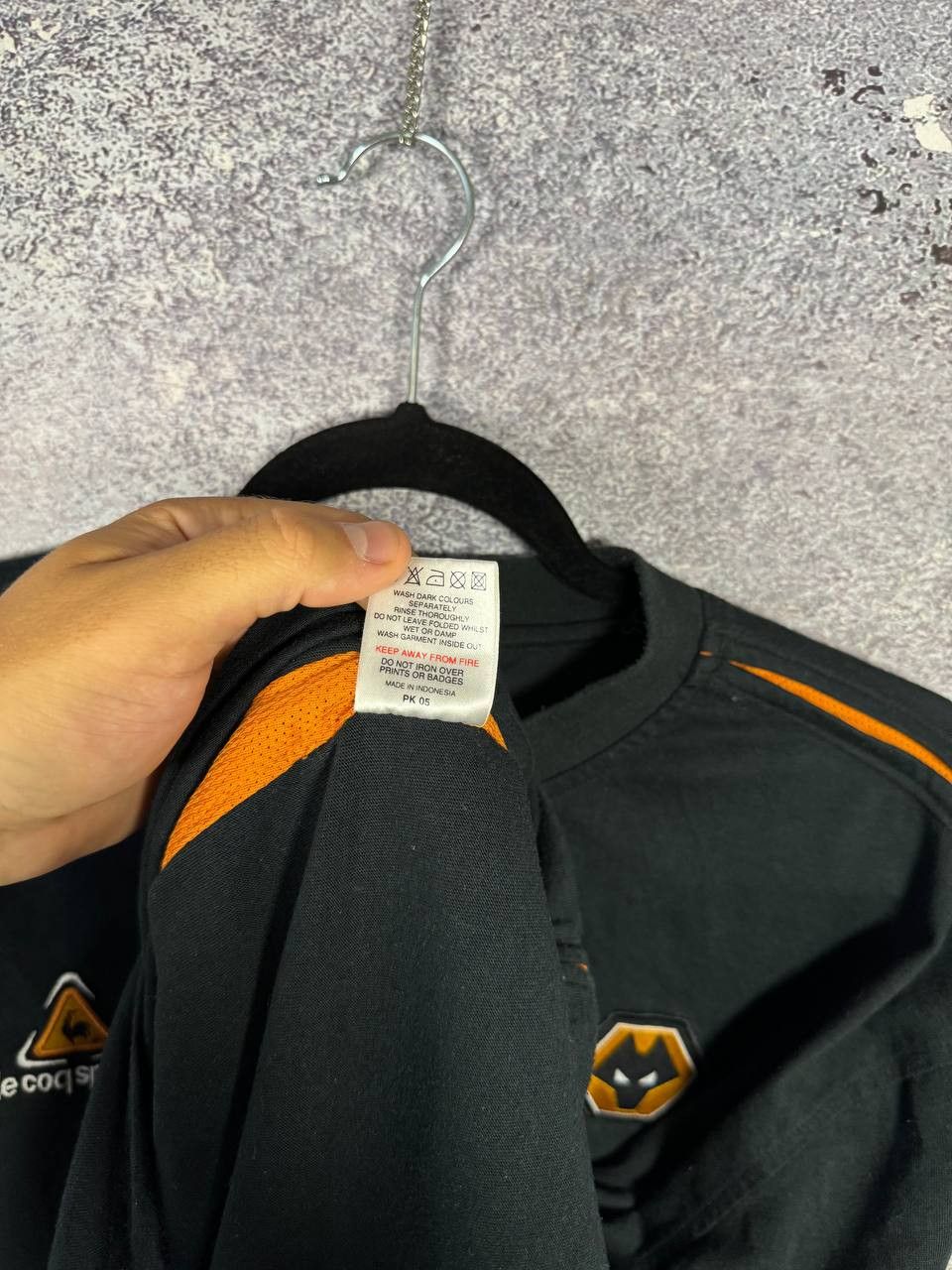 Le Coq Sportif Vintage Wolverhampton 2005 Training Le Coq Sportif Tee Size US L / EU 52-54 / 3 - 10 Thumbnail