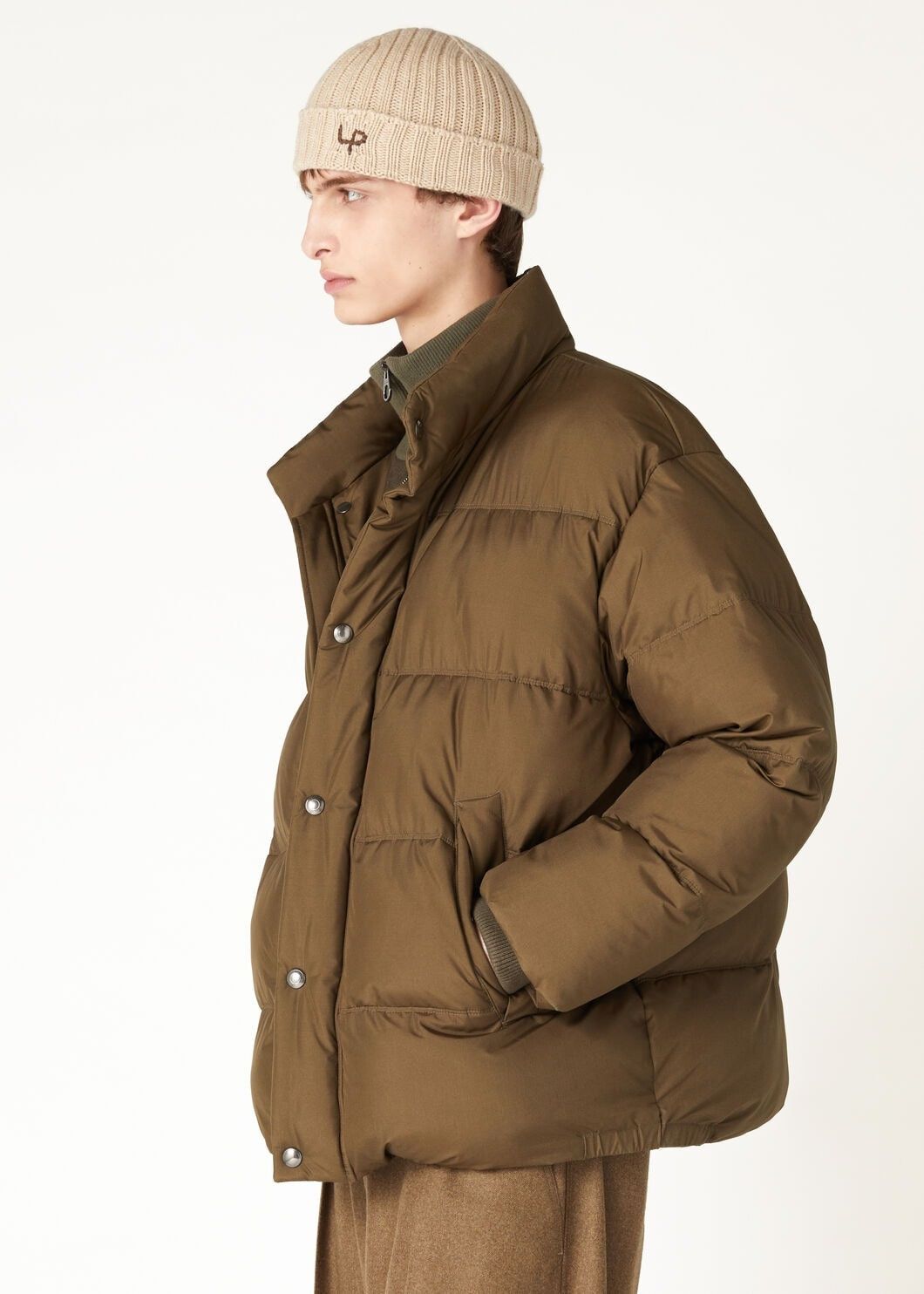 Loro Piana o1w1db10725 FAO3355 Lucio Puffer Jacket in Brown Size US S / EU 44-46 / 1 - 4 Thumbnail