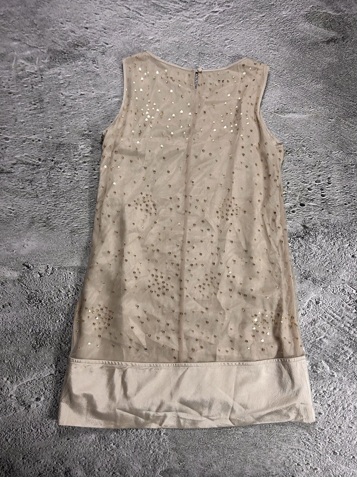 RED Valentino Red Valentino dress glitter beige gold Size M / US 6-8 / IT 42-44 - 7 Thumbnail