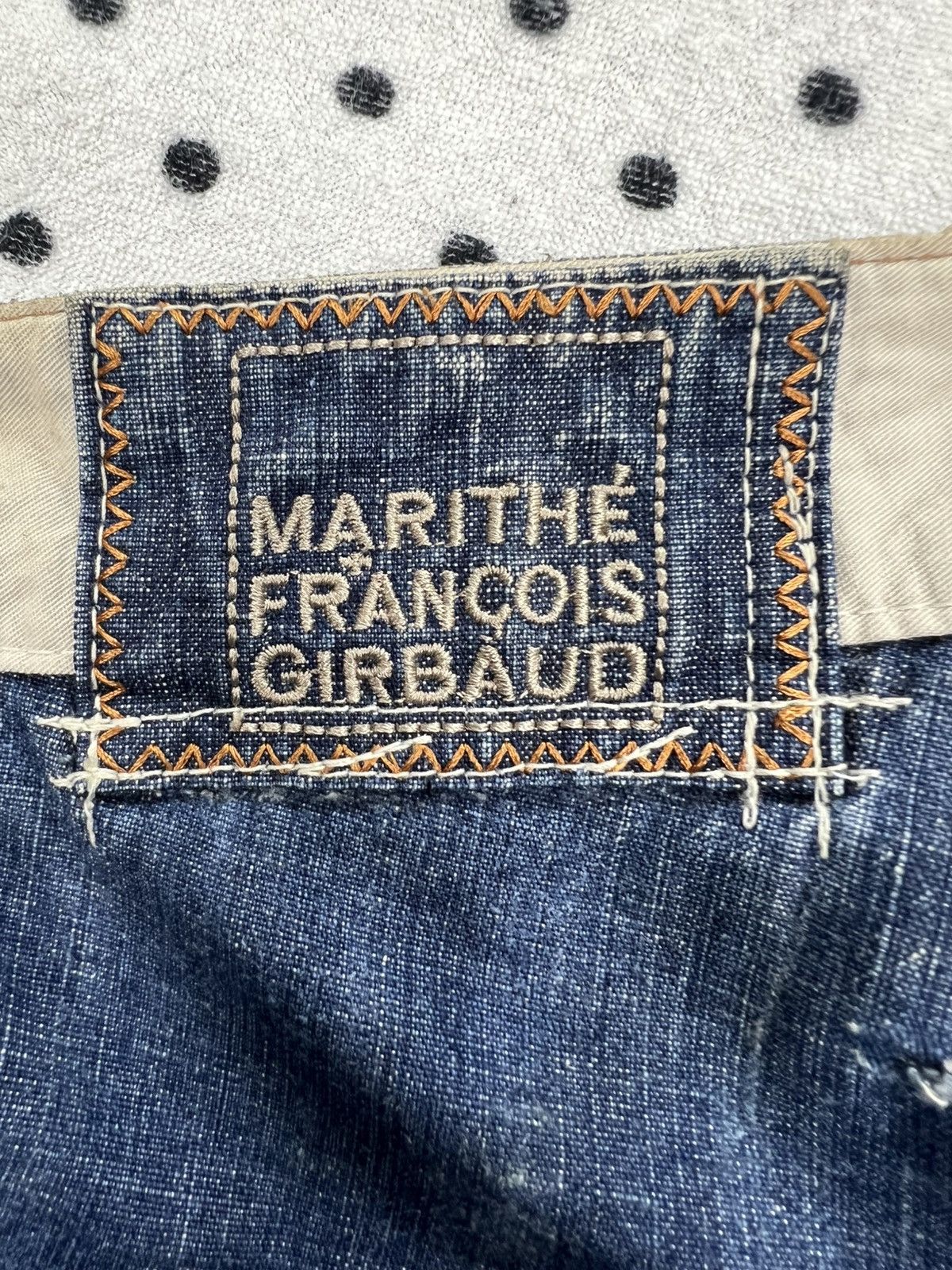Marithe + Francois Girbaud Marithe Francois Girbaud Distressed Bondage Denim Shorts Size US 34 / EU 50 - 15 Thumbnail