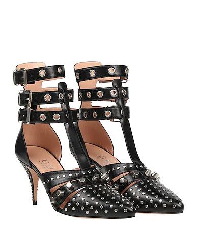 Gucci o1s1wg110425 Women's Studded Pumps in Black Size US 9 / IT 39 - 2 Thumbnail