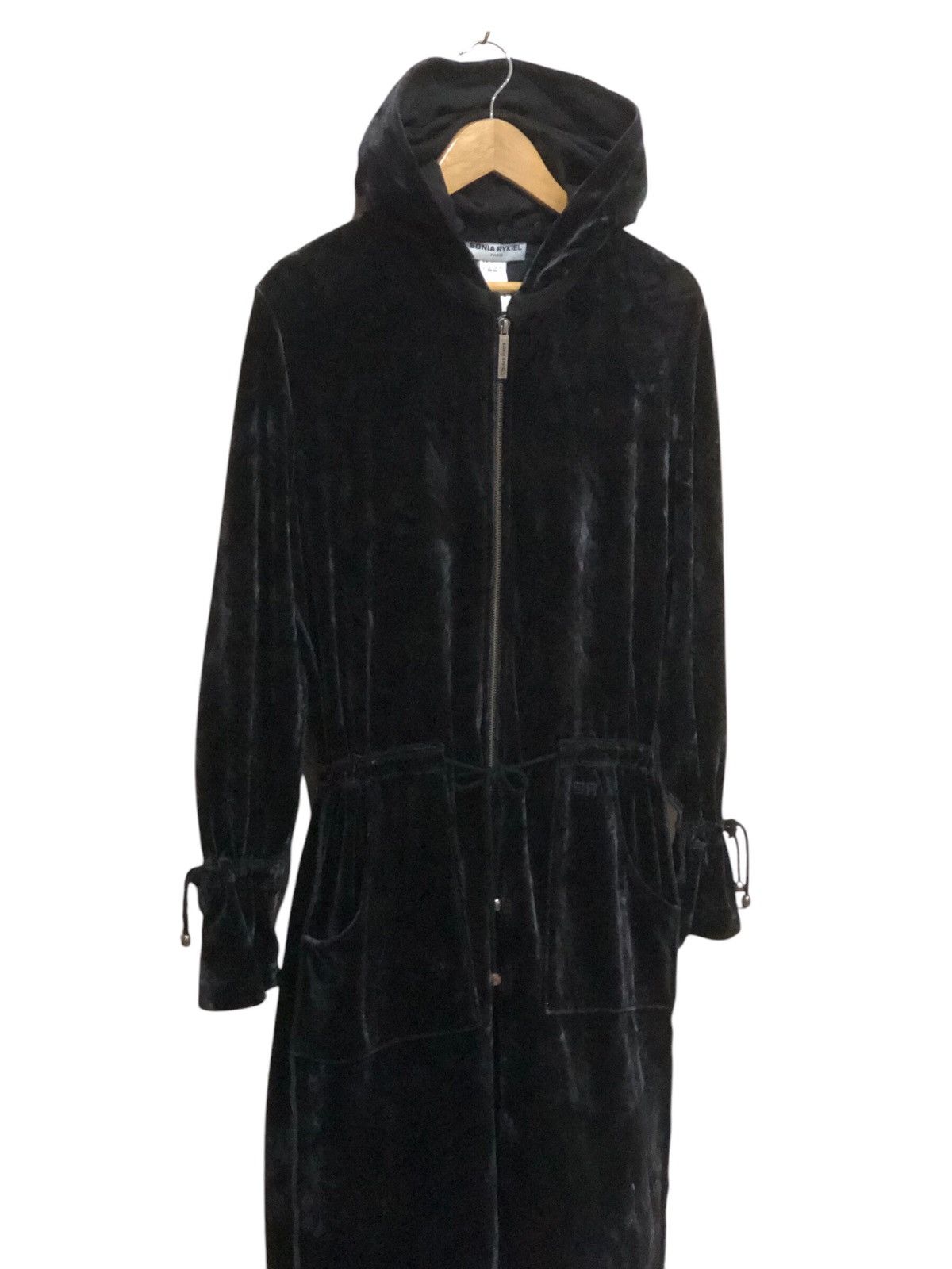Sonia Rykiel Sonia Rykiel Paris Zipper LG Velvet Dress Size M / US 6-8 / IT 42-44 - 3 Thumbnail