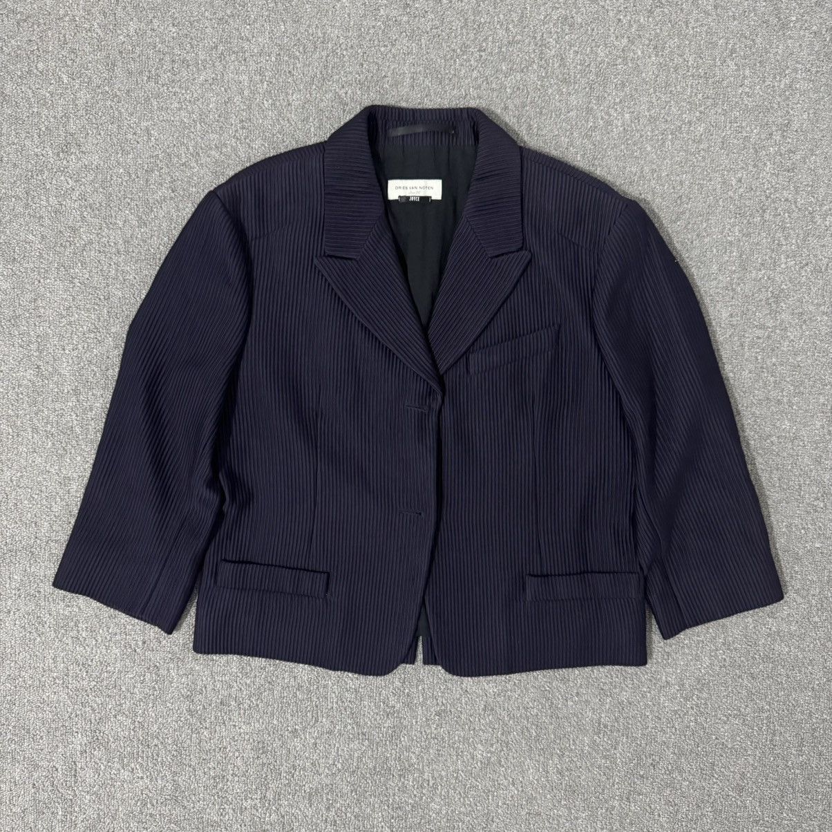 Dries Van Noten Dries Van Noten - Joyce - Corduroy Single Breasted Jacket Size XS / US 0-2 / IT 36-38 - 1 Thumbnail