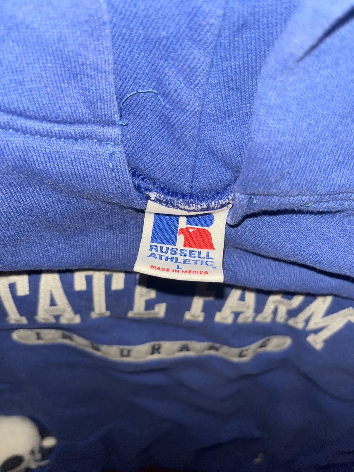 Russell Athletic Vintage Russel Athletic State Farm Insurance Hoodie size L Size US L / EU 52-54 / 3 - 2 Thumbnail