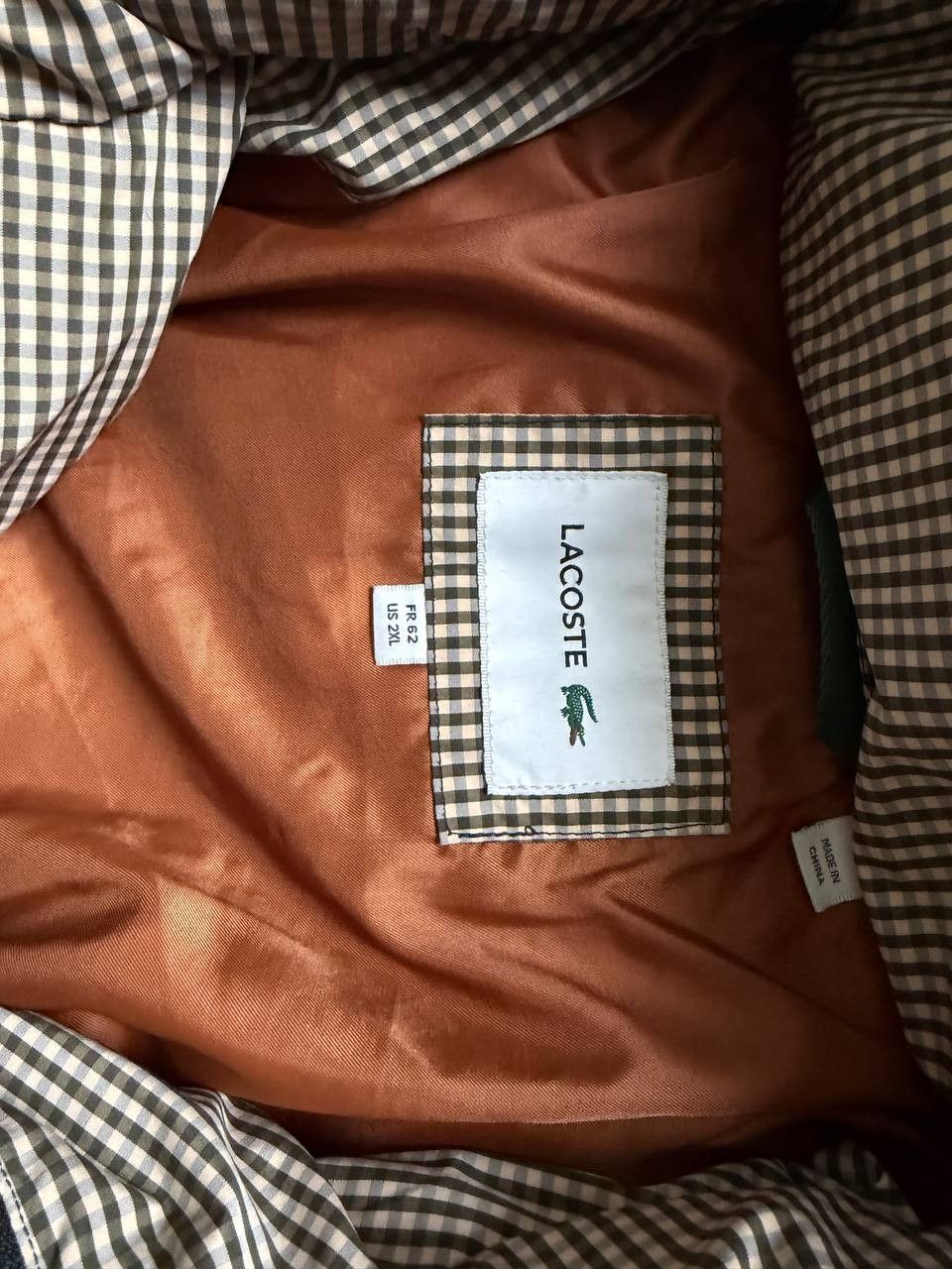 Lacoste Lacoste Men's Water-Repellent Twill Padded Jacket-58-60-XXL Size US XXL / EU 58 / 5 - 3 Thumbnail