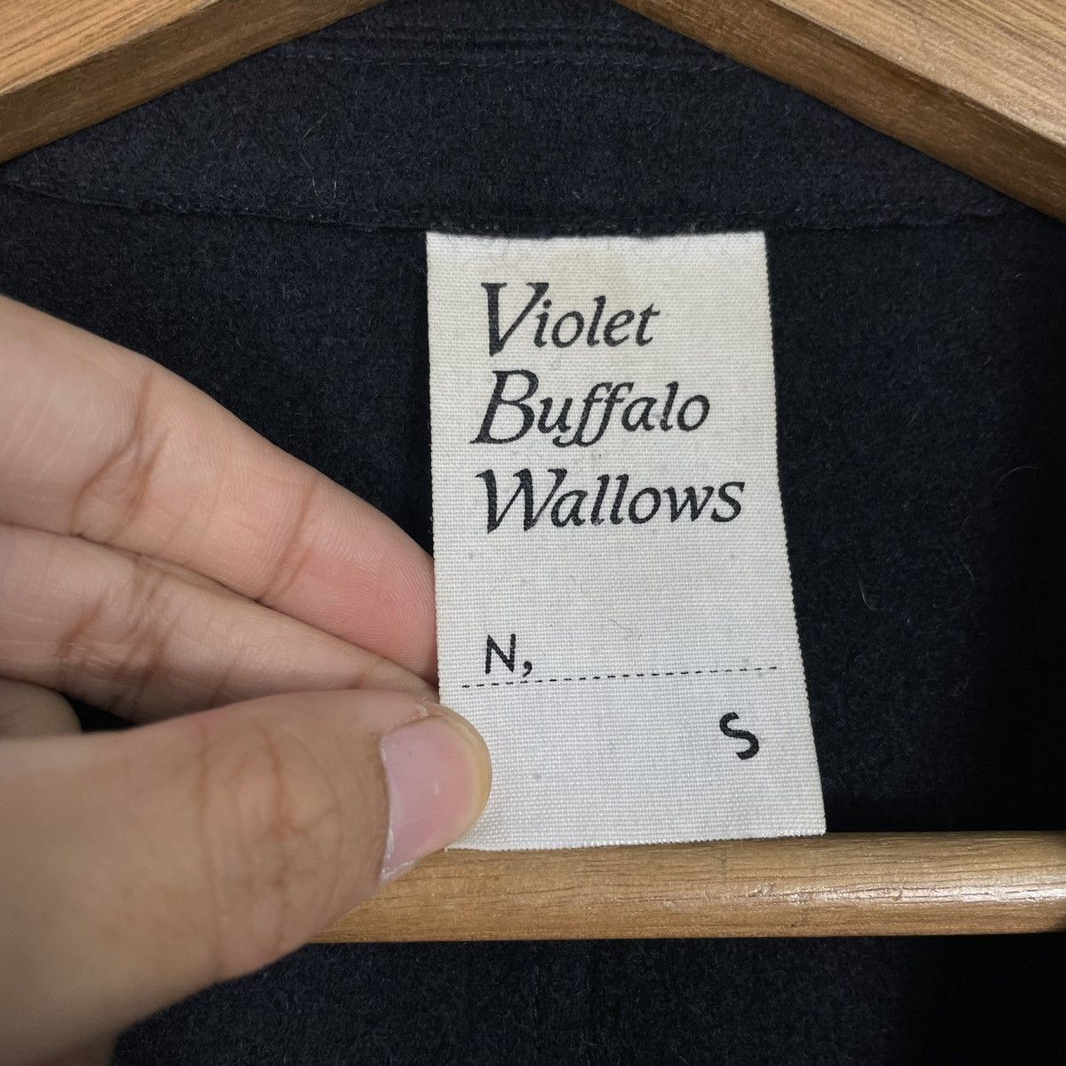 Japanese Brand Violet Buffalo Wallows Wool Jacket Size US S / EU 44-46 / 1 - 15 Thumbnail