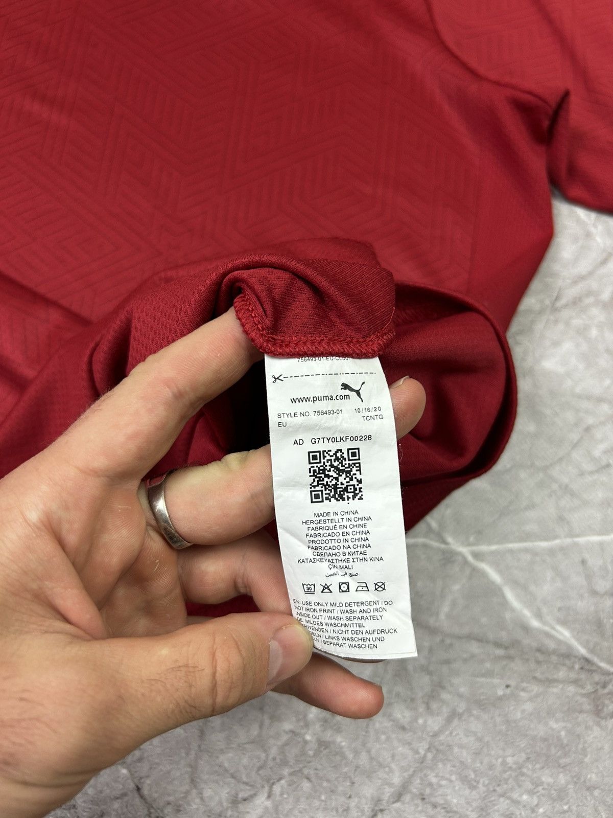 Puma Puma Czech Republic soccer jersey Size US XL / EU 56 / 4 - 8 Thumbnail