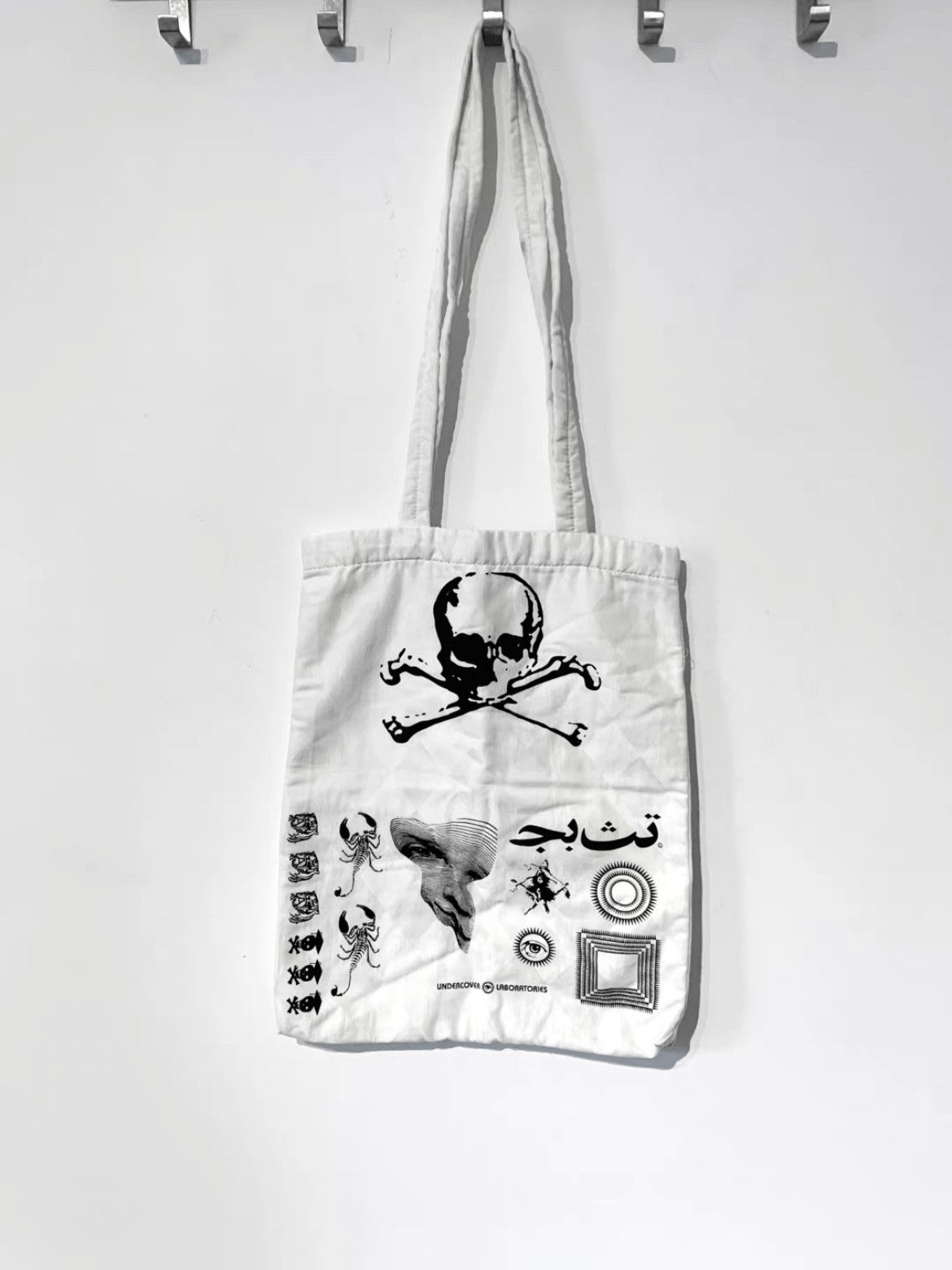 Undercover Undercover 05AW Arts & Crafts Logo Print TOTE Size ONE SIZE - 1 Thumbnail