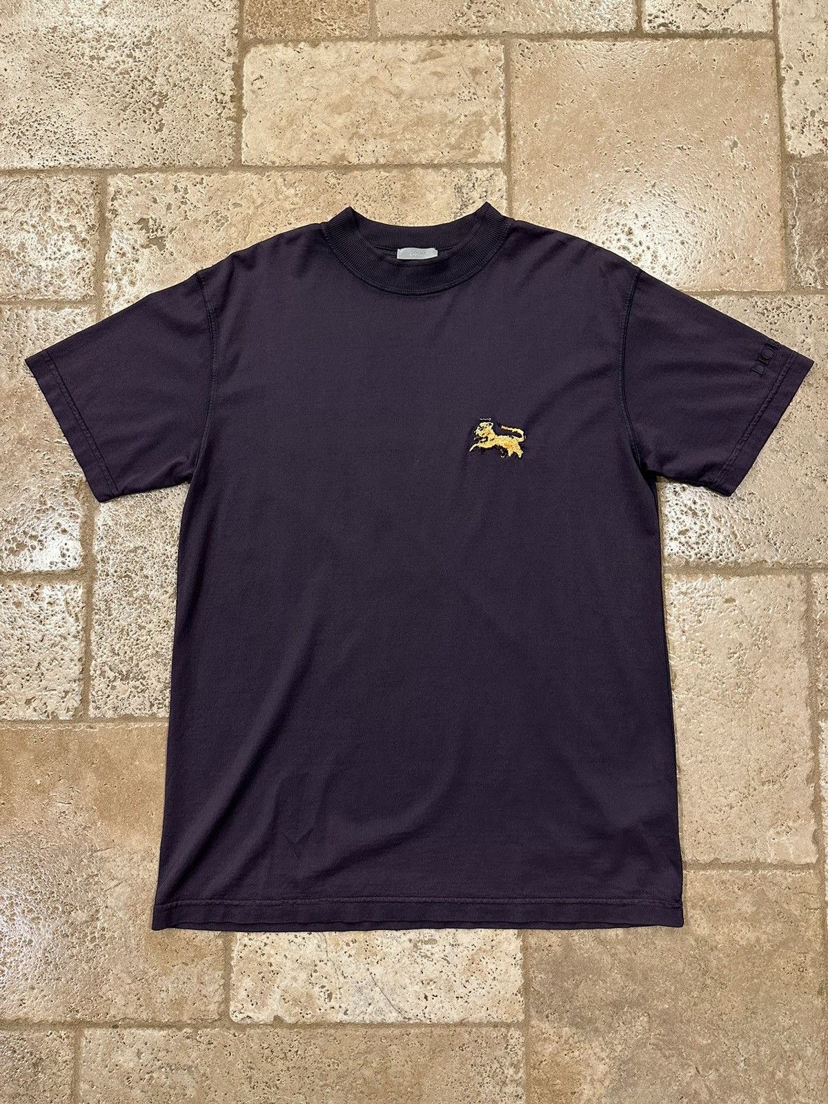 Dior Dior x Peter Doig Mauve Lion Embroidery Purple T-Shirt Size US S / EU 44-46 / 1 - 3 Thumbnail