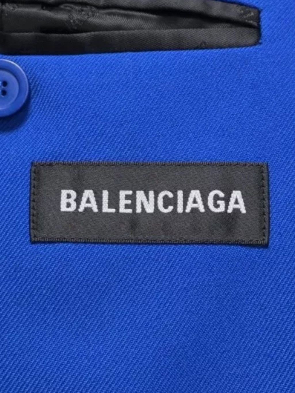 Balenciaga BALENCIAGA Chester Coat Blue 46 Size US M / EU 48-50 / 2 - 5 Thumbnail