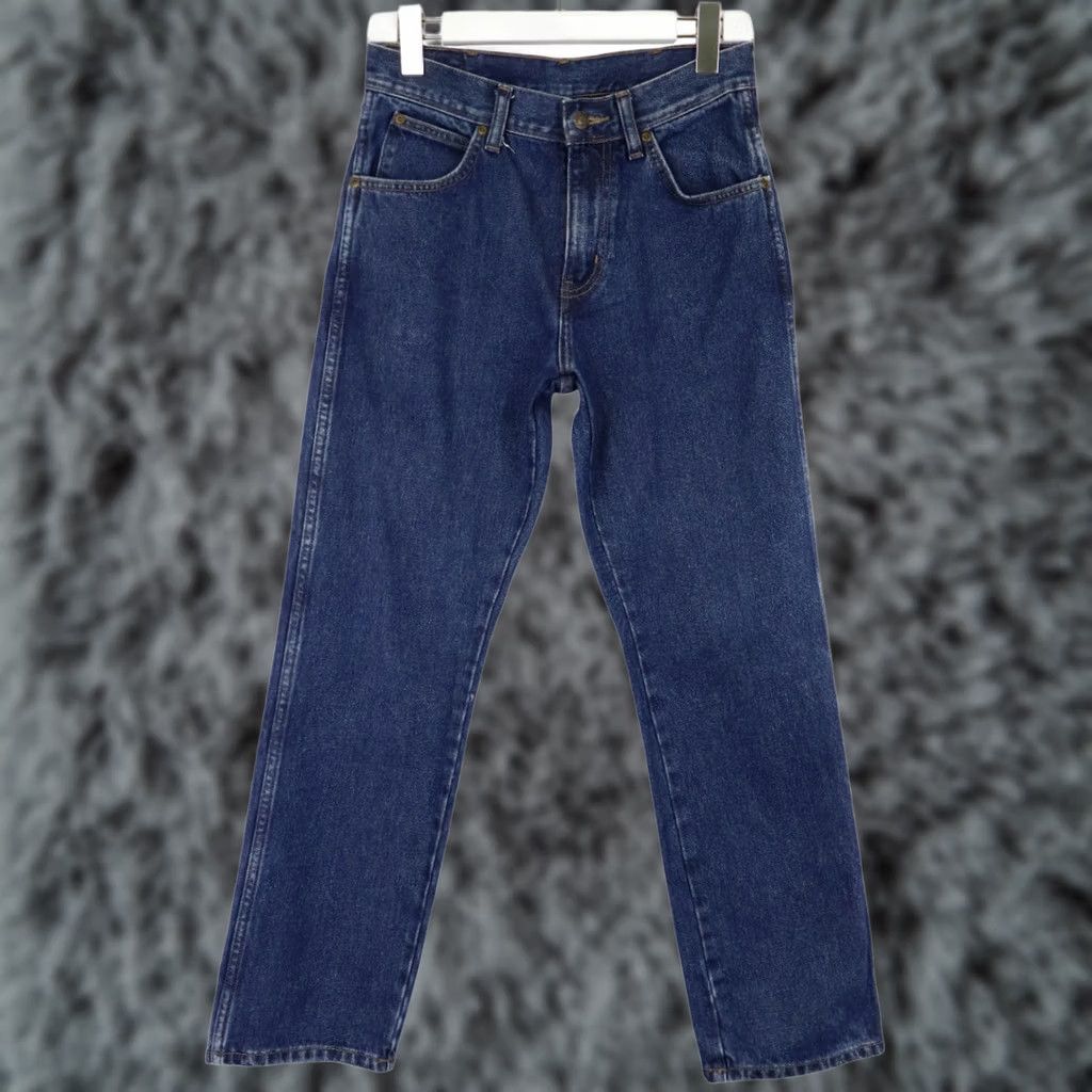 Wrangler WRANGLER Jeans Men's W30/L30 Regular Fit Straight Leg Casual Zip Fly Blue Size US 30 / EU 46 - 1 Thumbnail