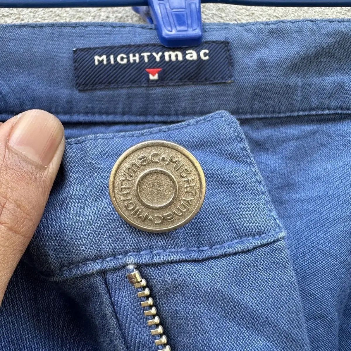 Vintage 💥RARE‼️MIGHTYMAC VINTAGE DOUBLE KNEE TROUSERS AMAZING PANTS Size US 32 / EU 48 - 8 Thumbnail