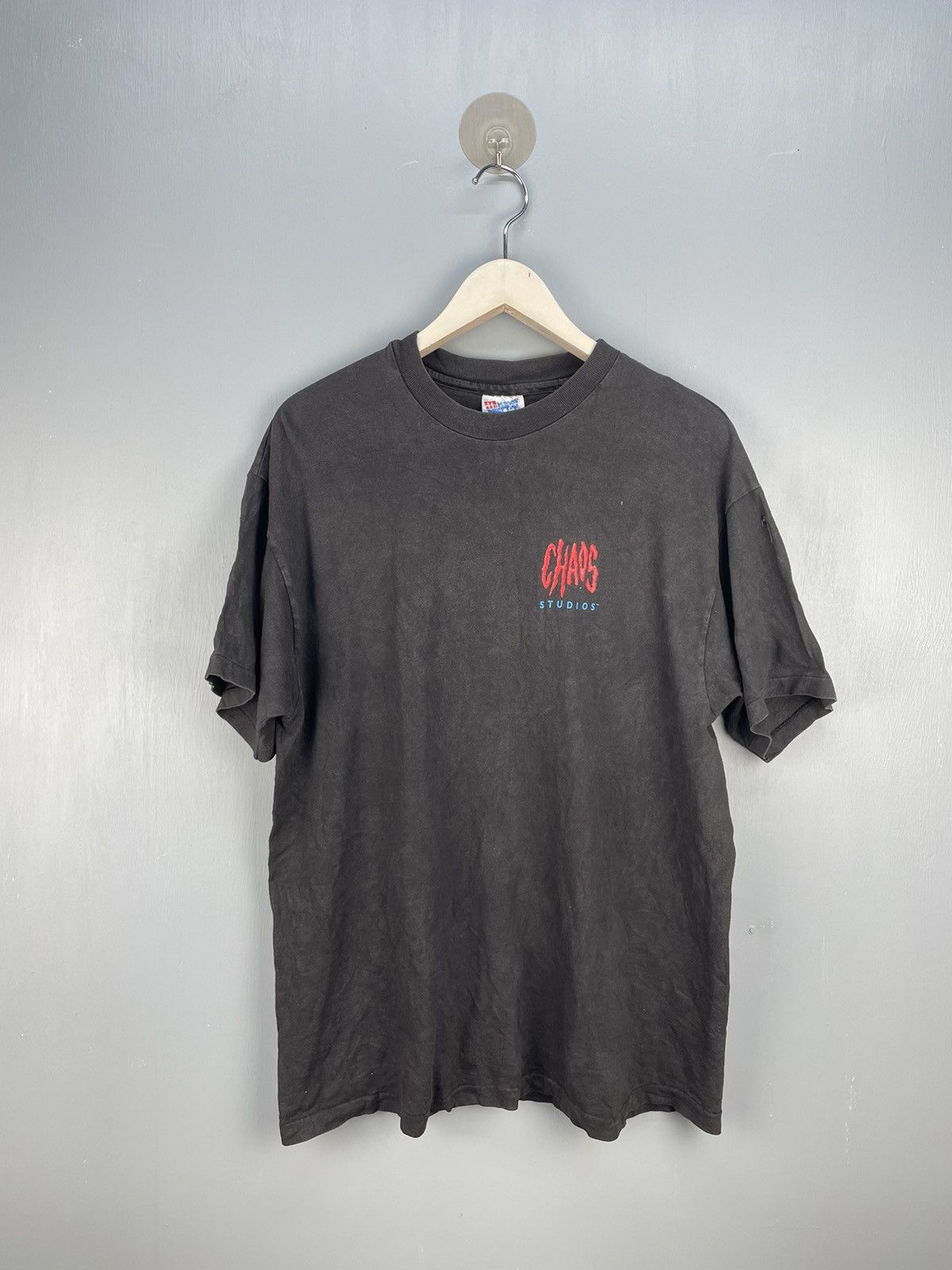 Vintage Vintage 90s Chaos Studios Blizzard Entertainment Games tee Size US L / EU 52-54 / 3 - 2 Thumbnail