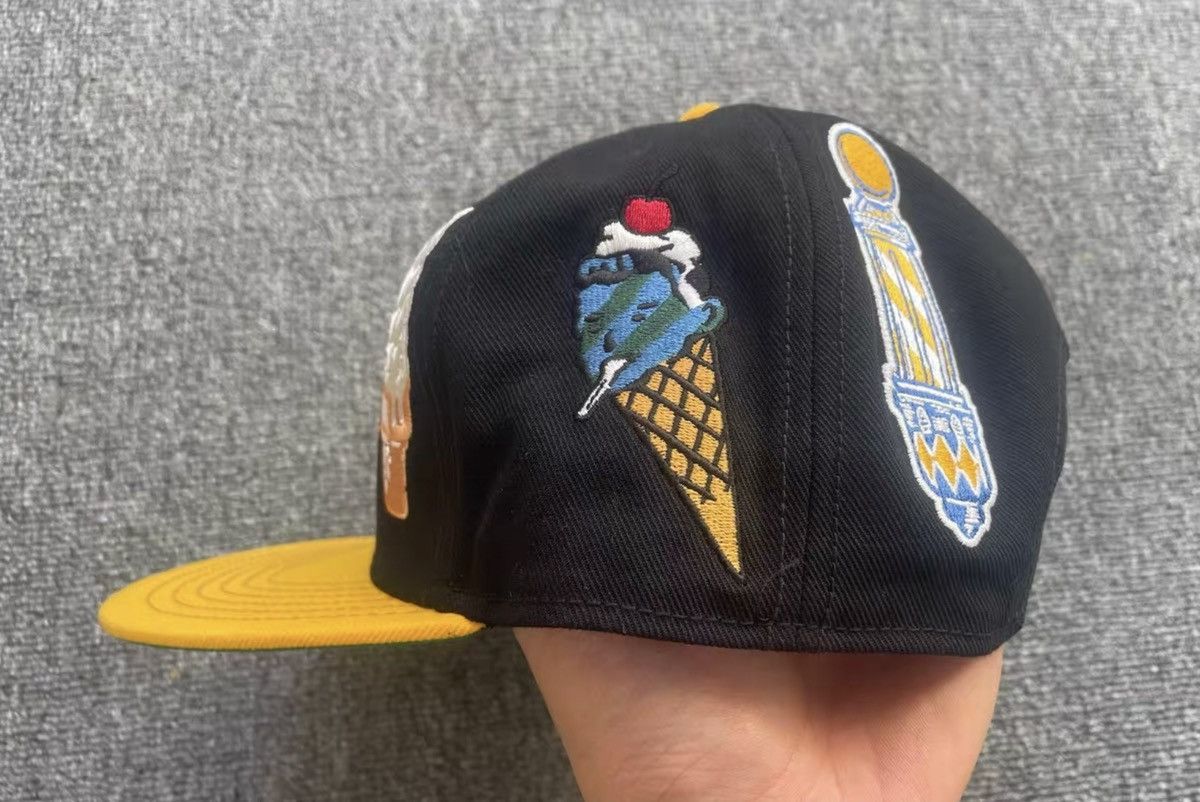Billionaire Boys Club BBC ICECREAM Fully Embroidered Ice Cream Baseball Cap Size ONE SIZE - 2 Thumbnail