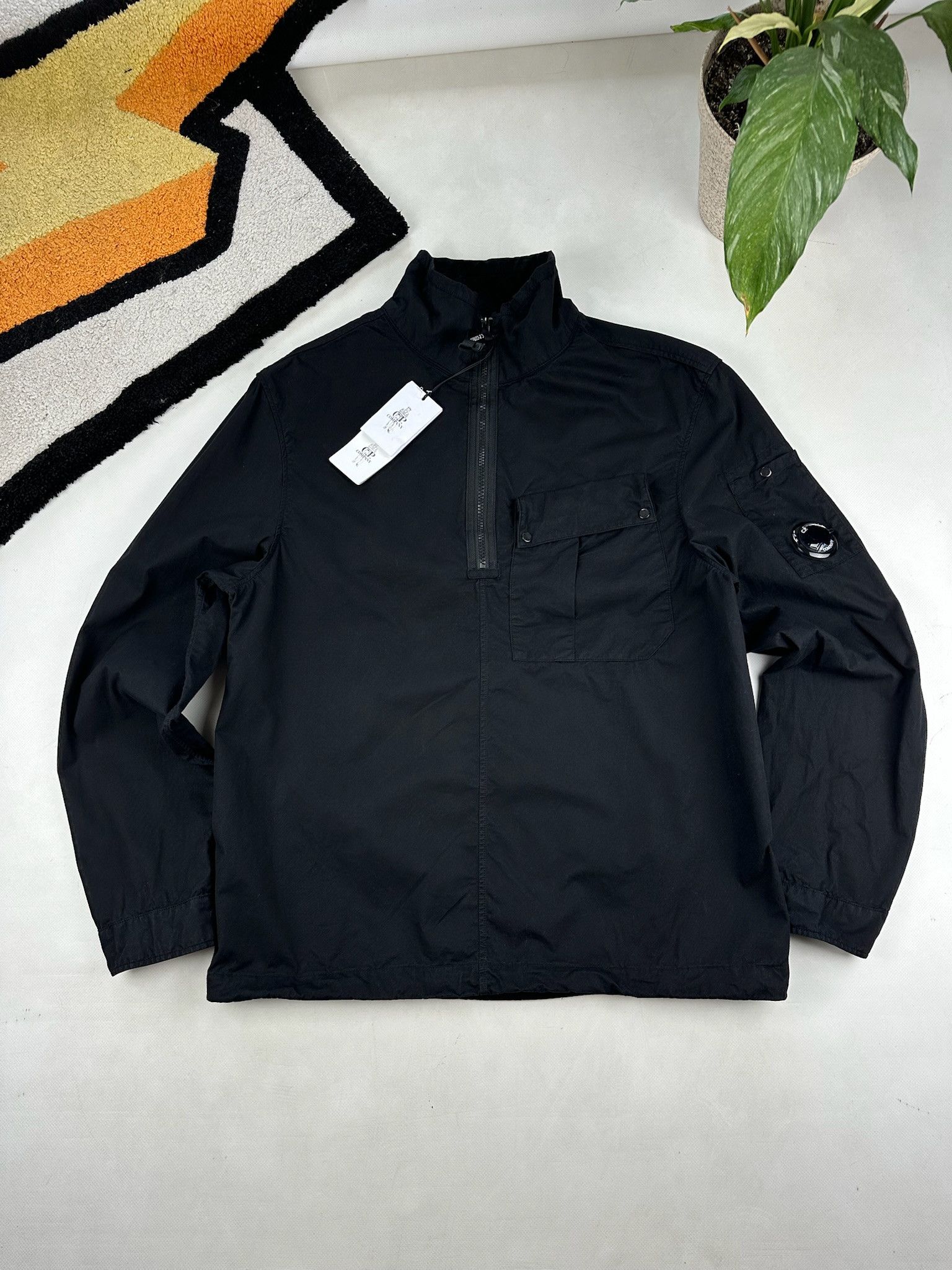 Mens Vintage C.P Company jacket overshirt Shirt Zip