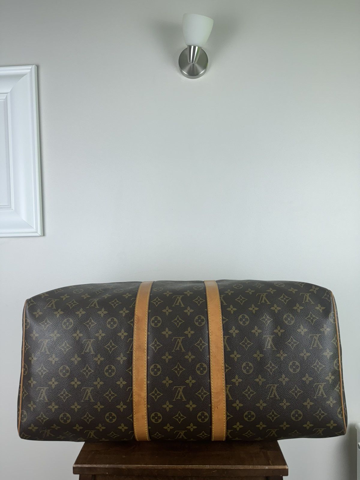 Louis Vuitton Luxury travel bag Louis Vuitton Keepall 50 original item Size ONE SIZE - 7 Thumbnail