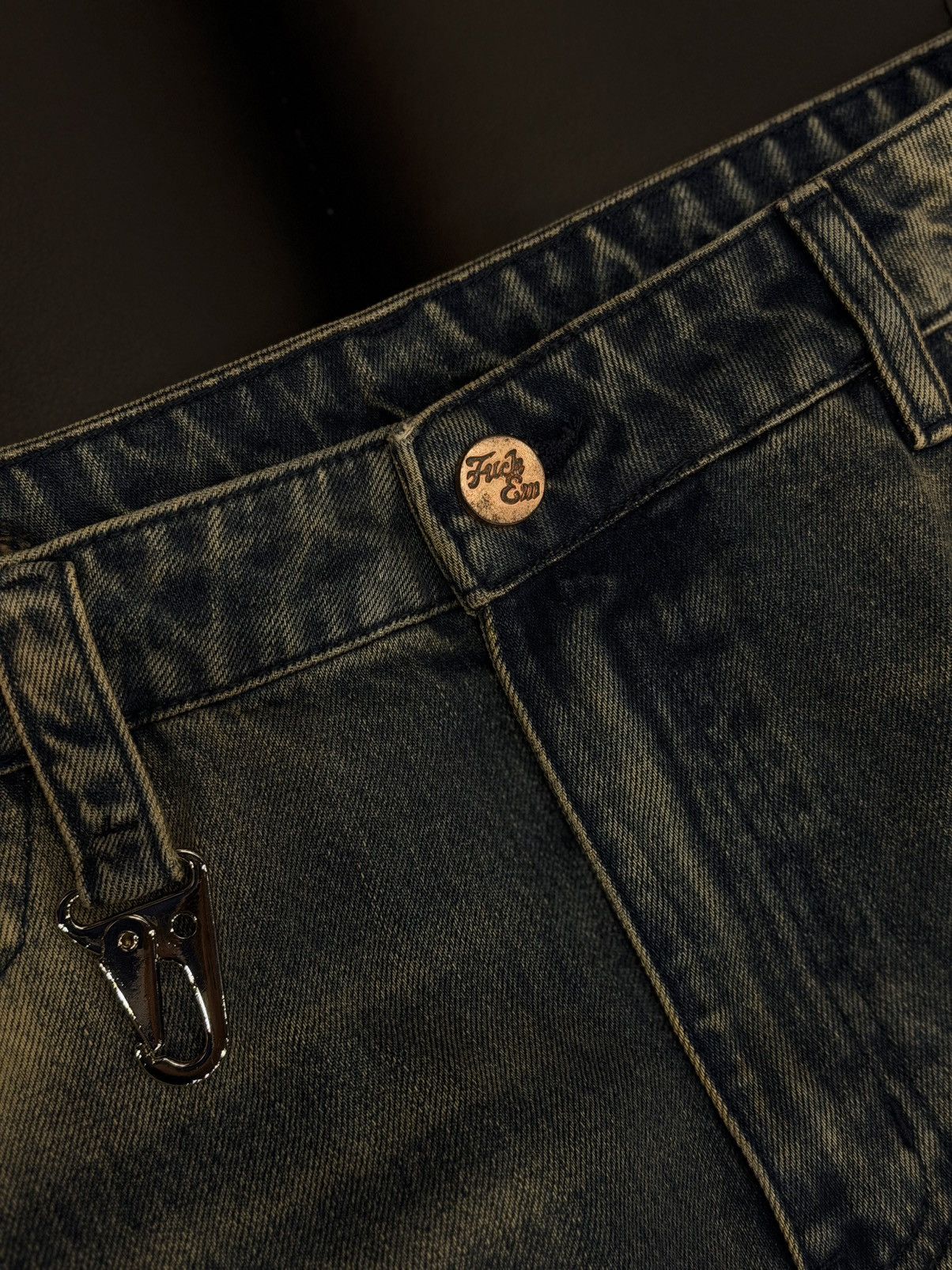 Other Fuck EM Denim Pants Dark Blue Size (36) Size US 36 / EU 52 - 7 Thumbnail